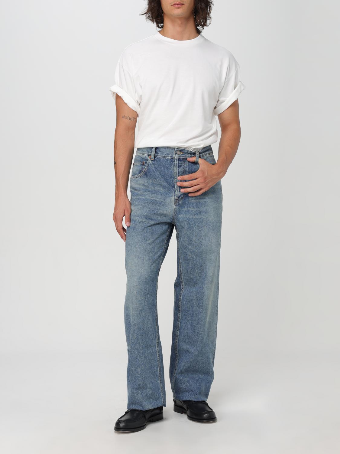 Saint Laurent T-shirt men - White | 798933Y37RY | GIGLIO.COM