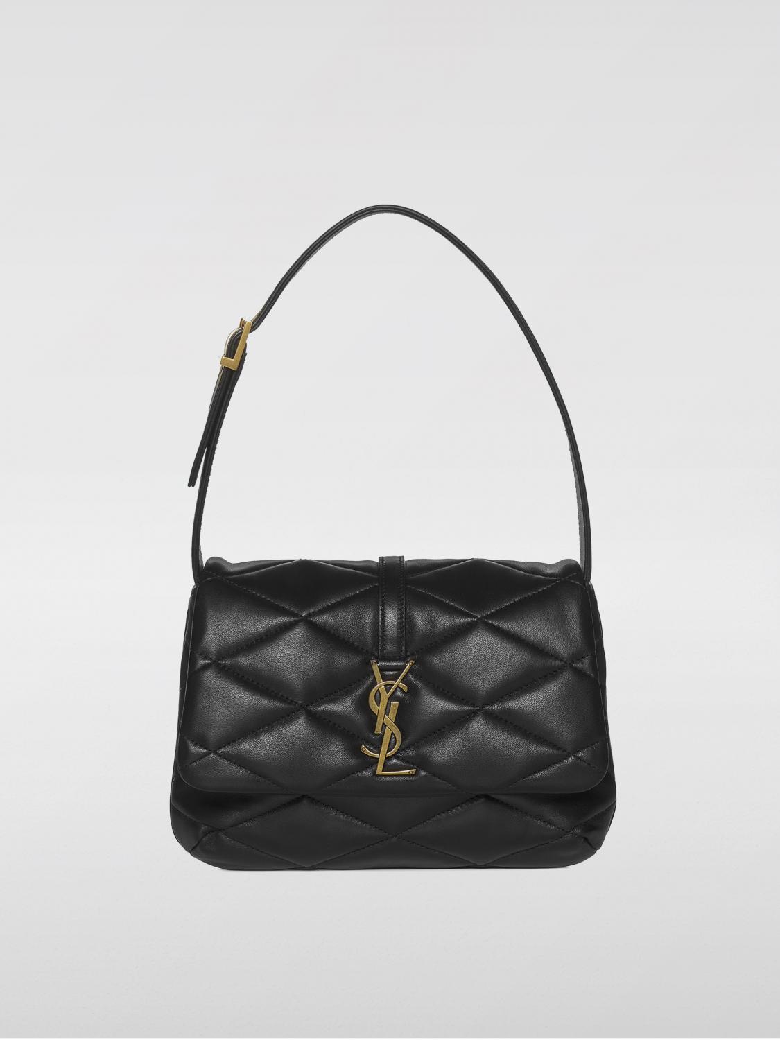 SAINT LAURENT SCHULTERTASCHE: Schultertasche damen Saint Laurent, Schwarz - Img 1