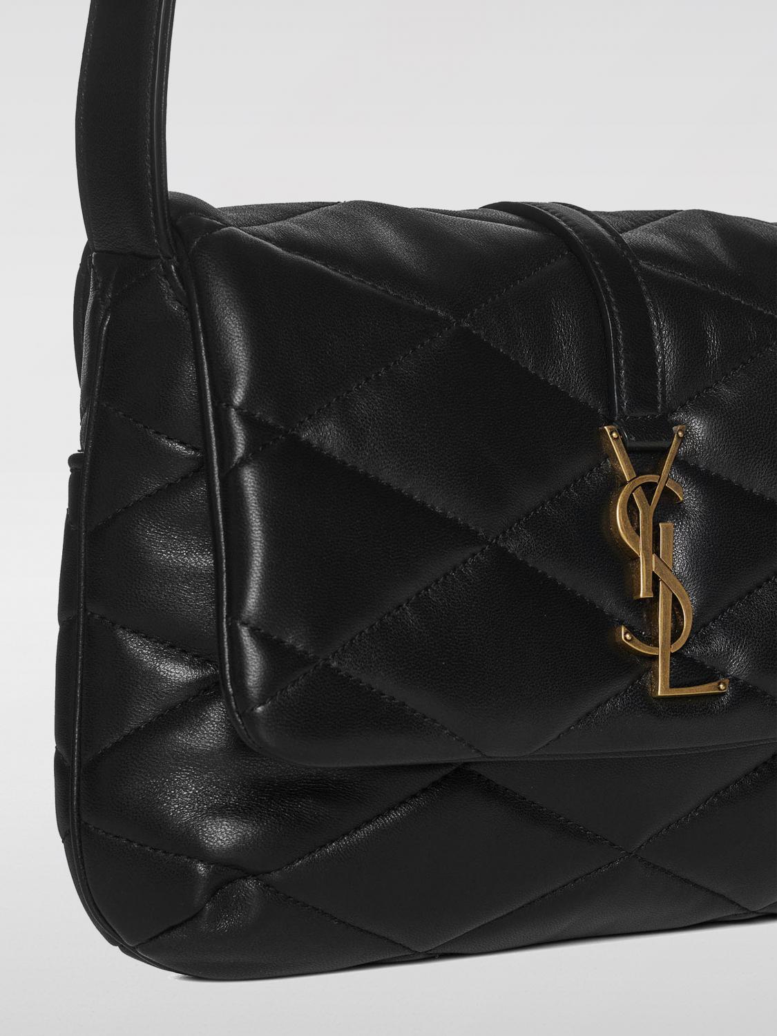 SAINT LAURENT SCHULTERTASCHE: Schultertasche damen Saint Laurent, Schwarz - Img 3