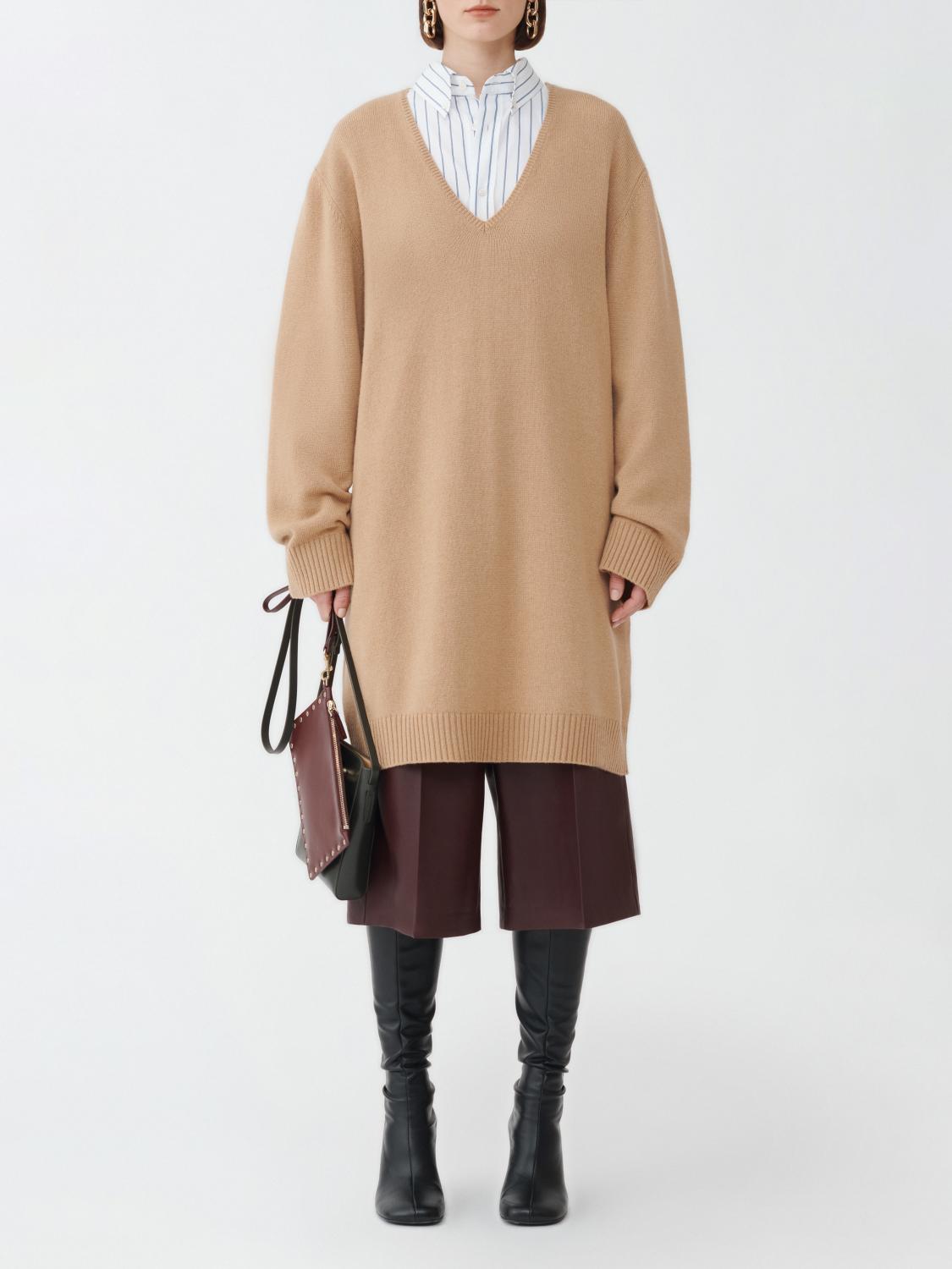 FABIANA FILIPPI DRESS: Dress woman Fabiana Filippi, Camel - Img 1