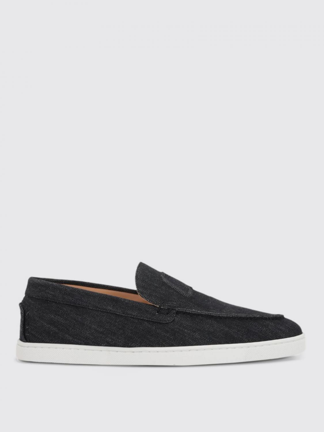 CHRISTIAN LOUBOUTIN LOAFERS: Shoes men Christian Louboutin, Black - Img 1