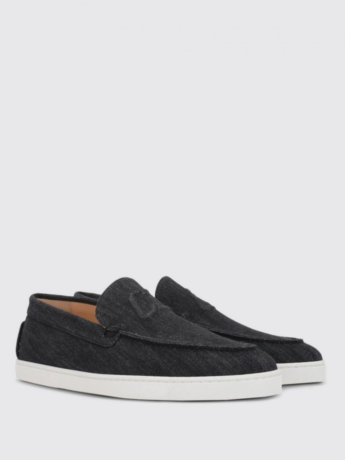 CHRISTIAN LOUBOUTIN LOAFERS: Shoes men Christian Louboutin, Black - Img 2