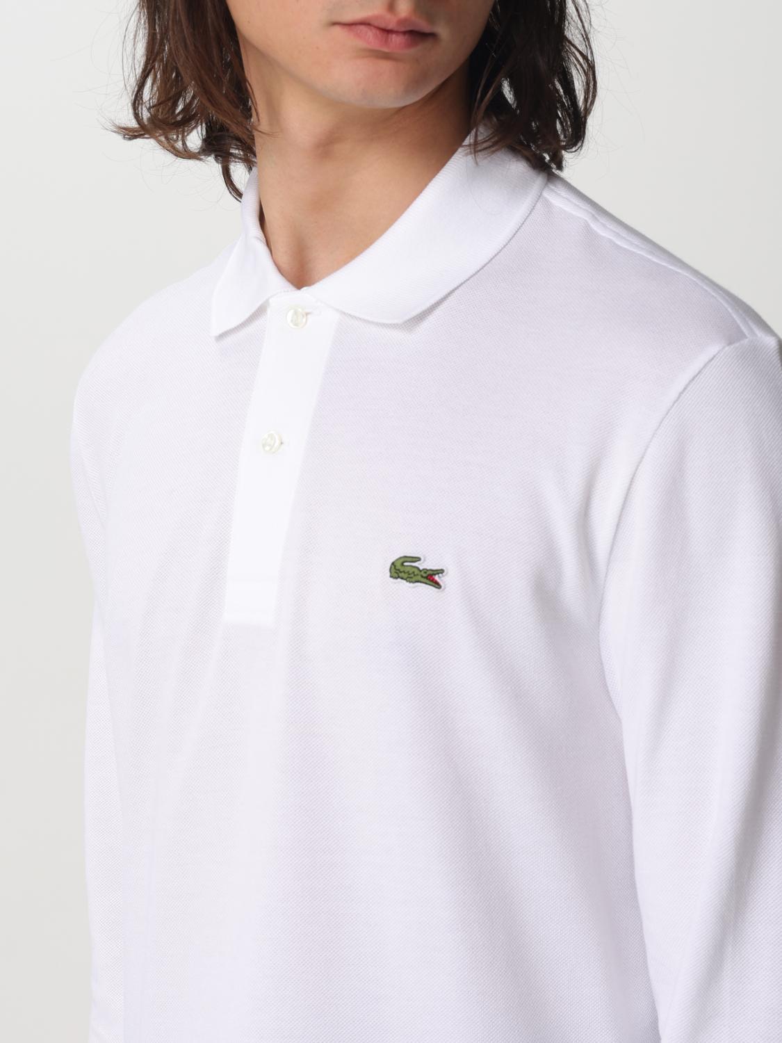 LACOSTE 폴로 셔츠: 폴로 셔츠 남성 Lacoste, 화이트 - Img 3