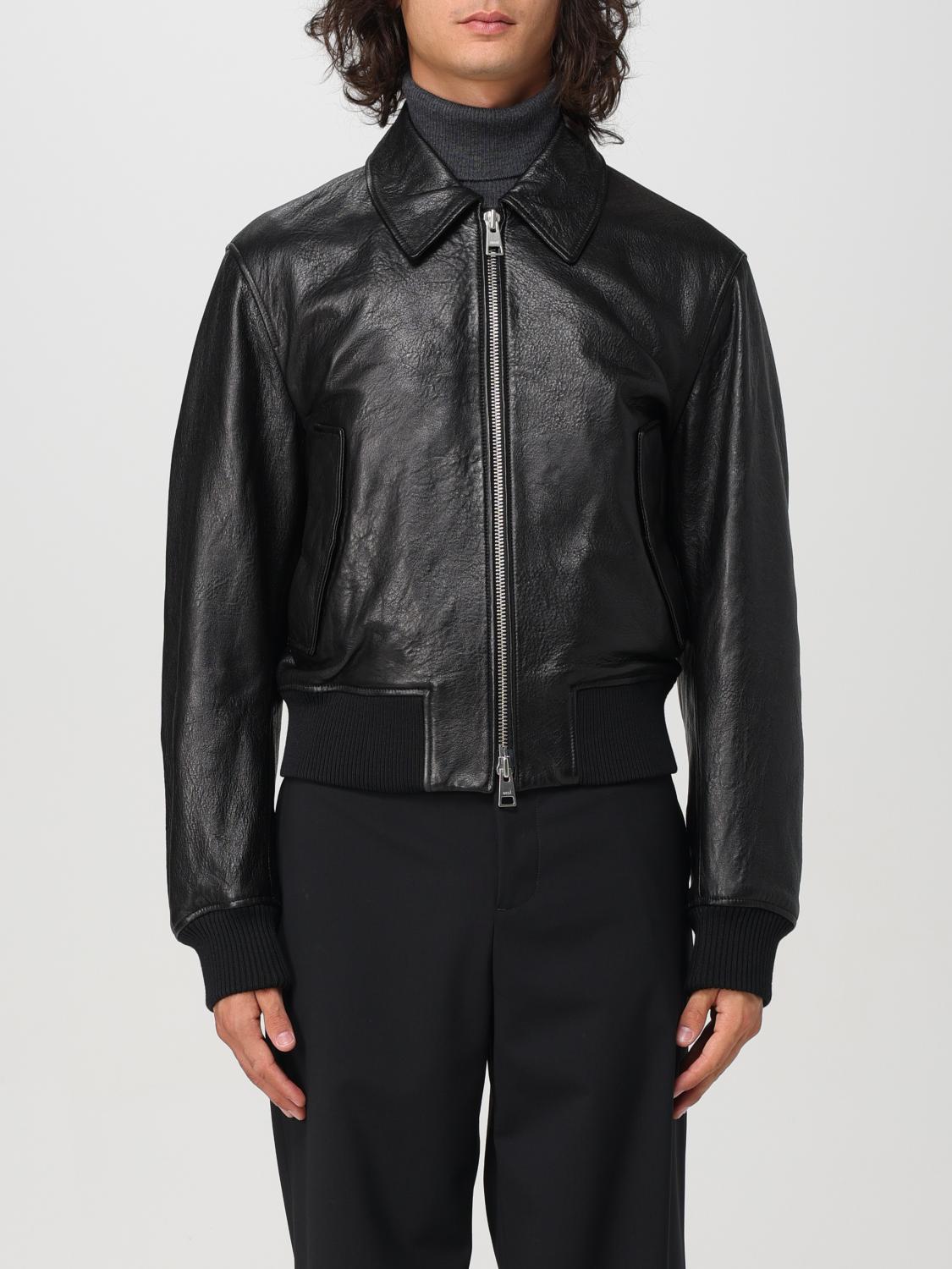 AMI PARIS JACKET: Coat men Ami Paris, Black - Img 1