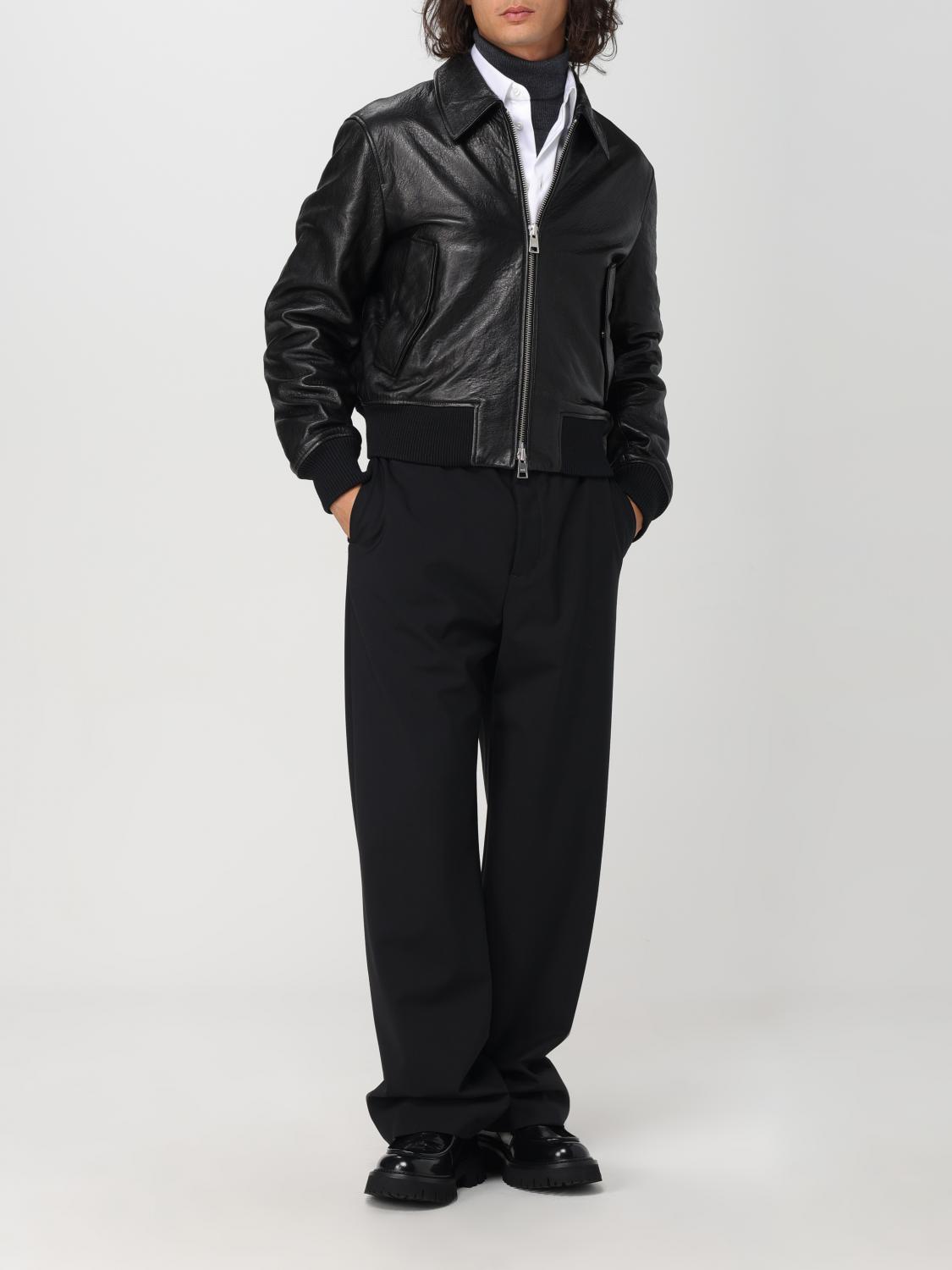 AMI PARIS JACKET: Coat men Ami Paris, Black - Img 2