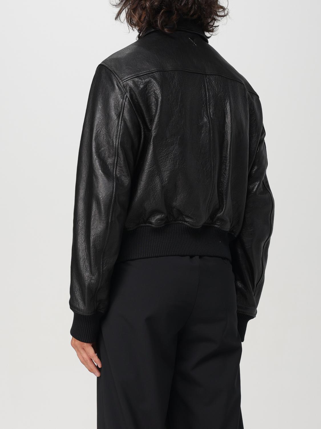AMI PARIS JACKET: Coat men Ami Paris, Black - Img 3