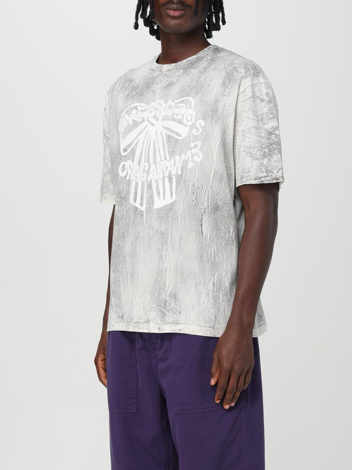 ACNE STUDIOS T-SHIRT: T-shirt stampata con maxi fiocco Acne Studios, Nero - Img 3