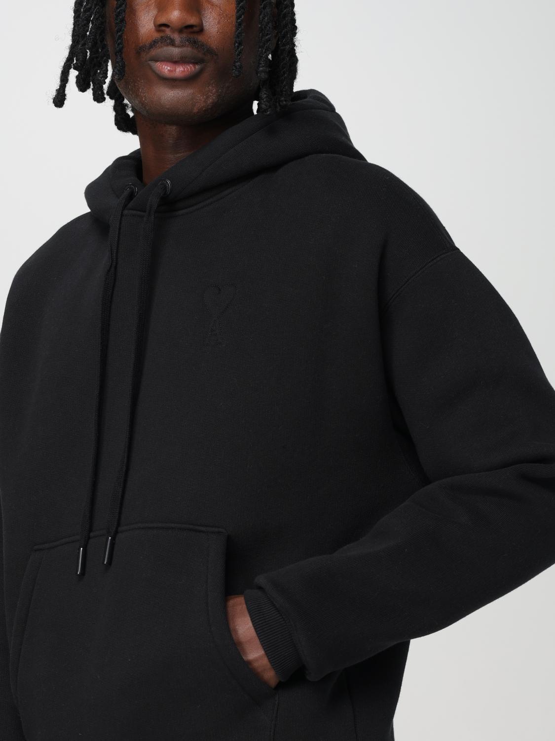 AMI PARIS SWEATSHIRT: Sweatshirt men Ami Paris, Black - Img 3