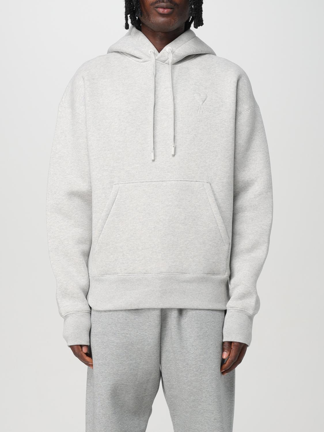 AMI PARIS SWEATSHIRT: Sweatshirt men Ami Paris, Grey - Img 1