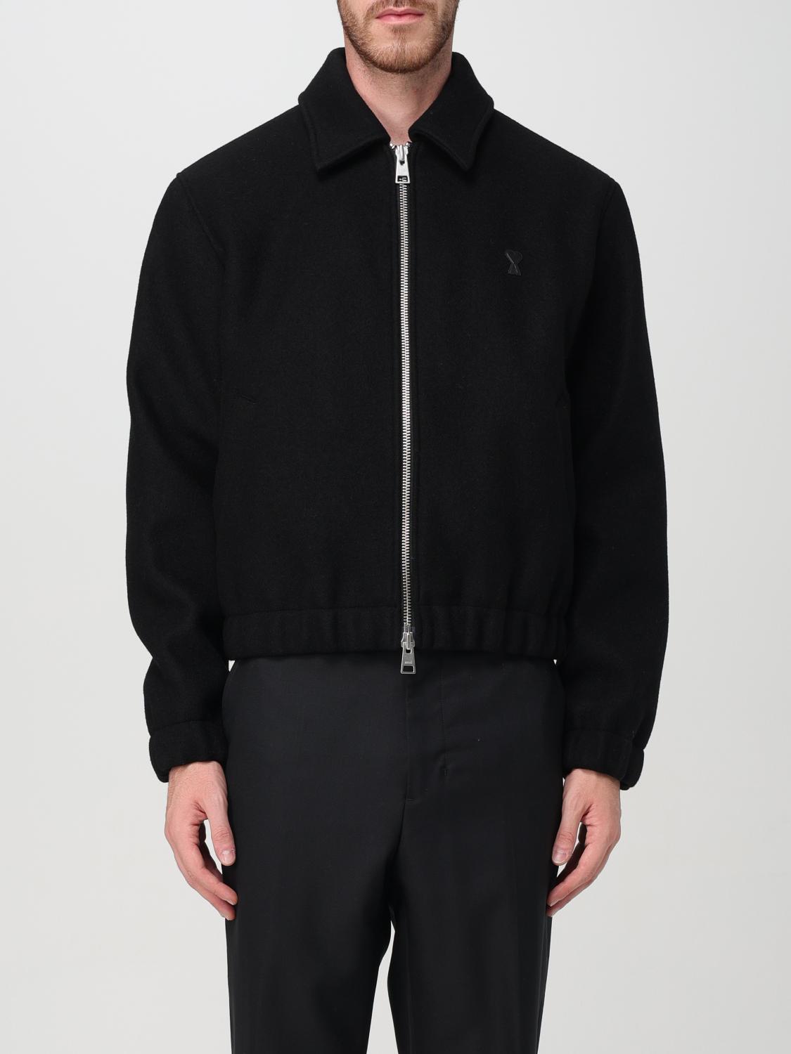 AMI PARIS JACKE: Jacke herren Ami Paris, Schwarz - Img 1