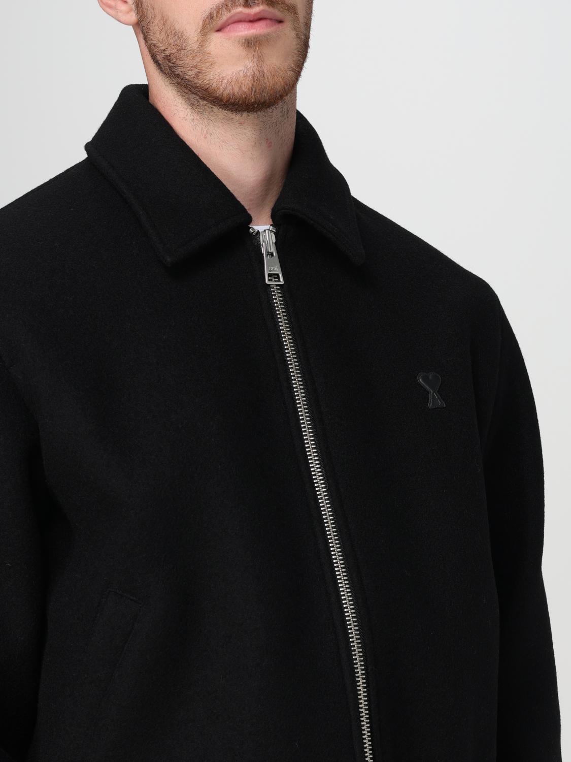 AMI PARIS JACKE: Jacke herren Ami Paris, Schwarz - Img 5
