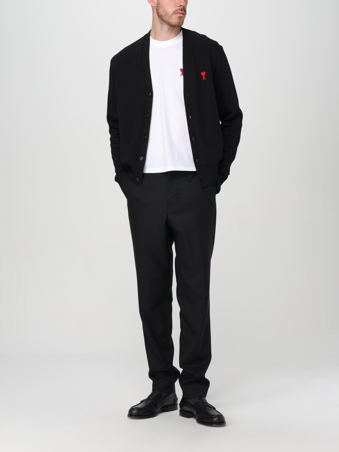AMI PARIS CARDIGAN: Sweater men Ami Paris, Black - Img 2