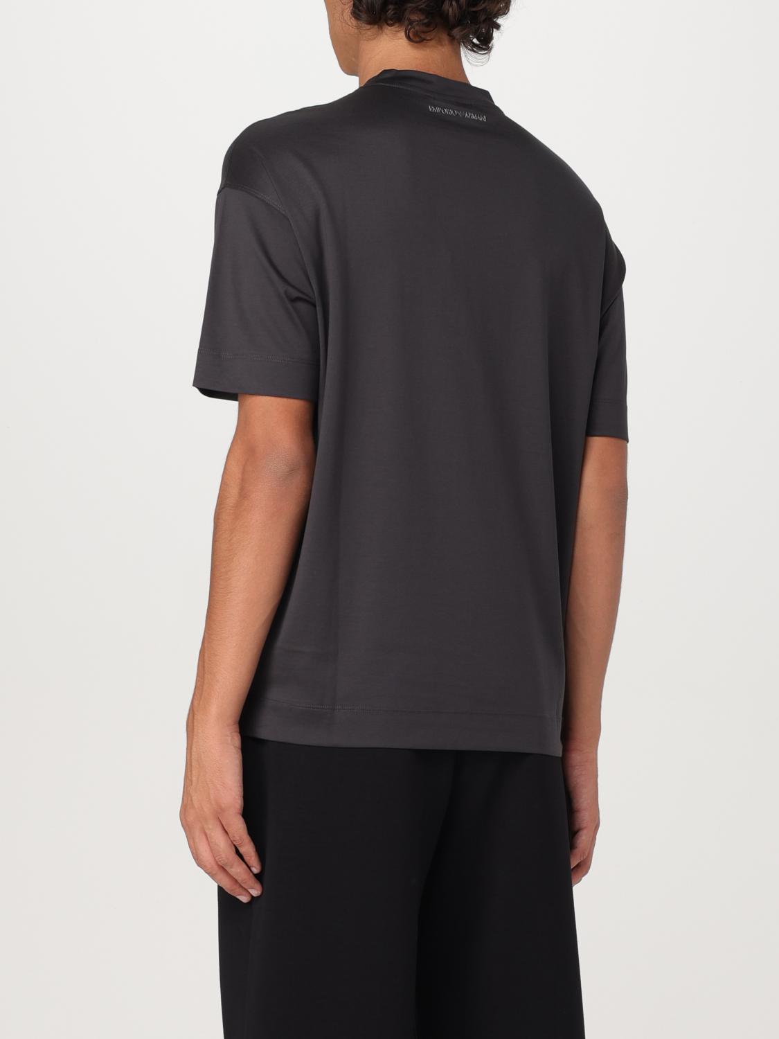 EMPORIO ARMANI T-SHIRT: T-shirt men Emporio Armani, Grey - Img 2