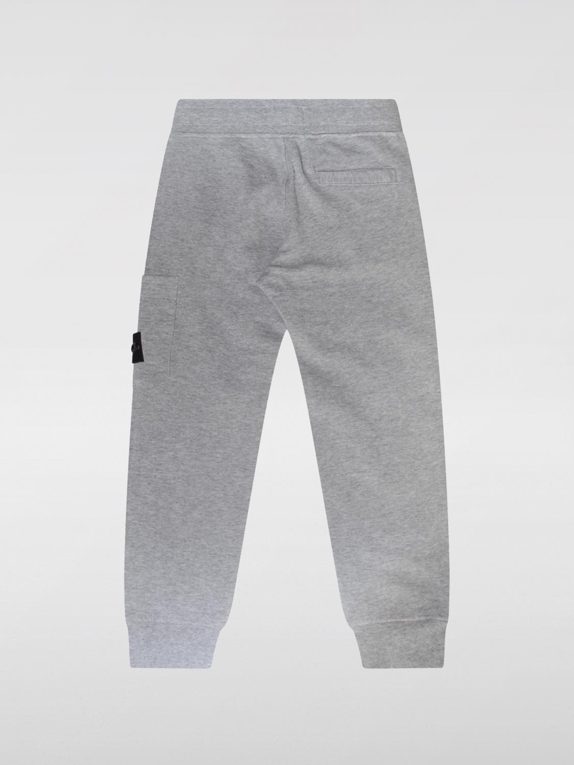 STONE ISLAND JUNIOR PANTALON: Pantalon enfant Stone Island, Gris - Img 2