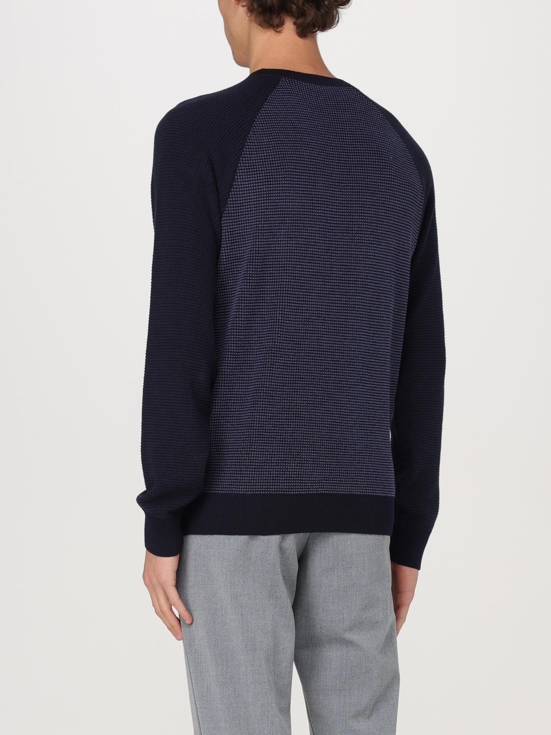 BOSS SWEATER: Sweater men Boss, Blue - Img 2