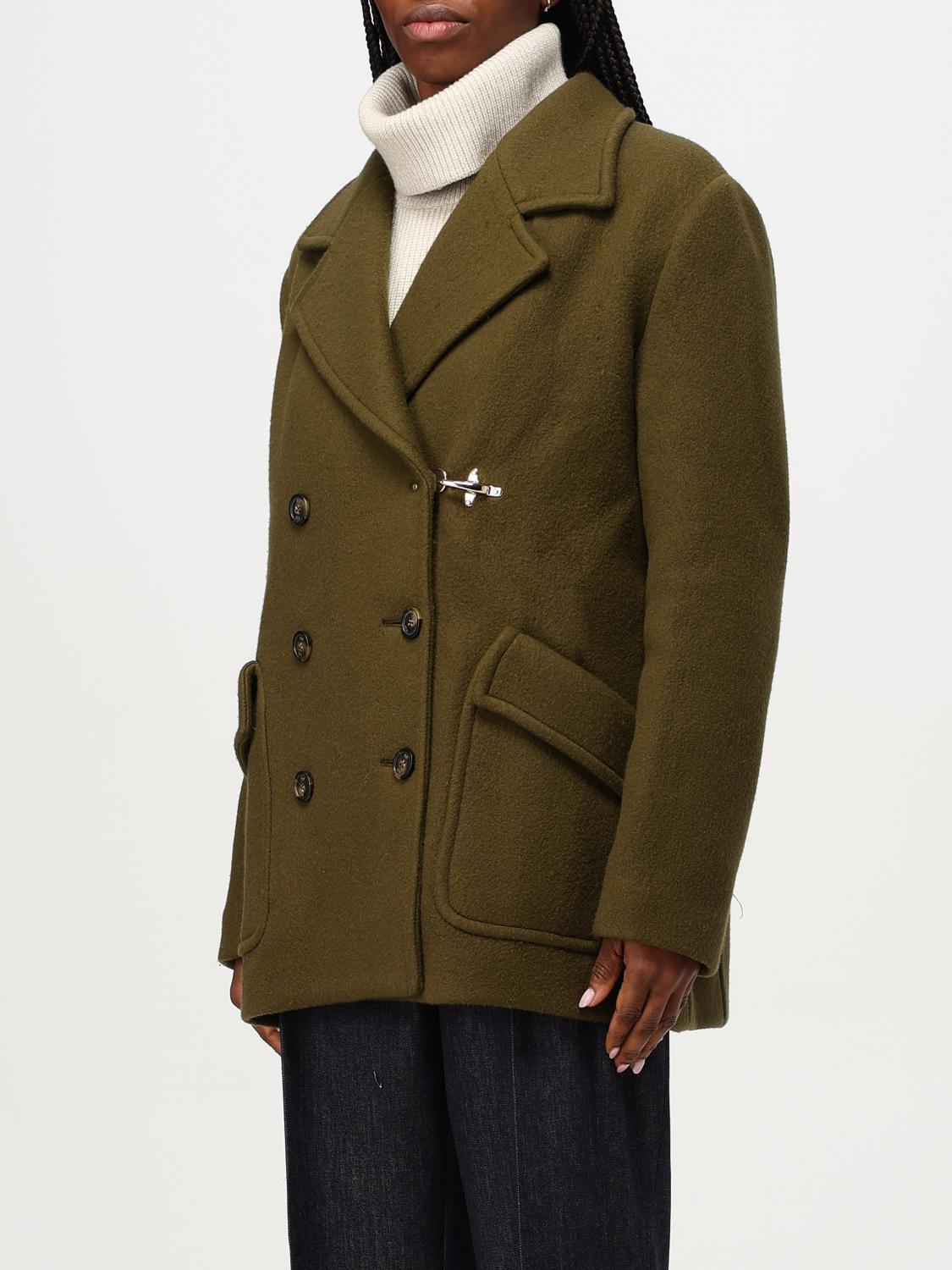 FAY COAT: Coat woman Fay, Green - Img 3