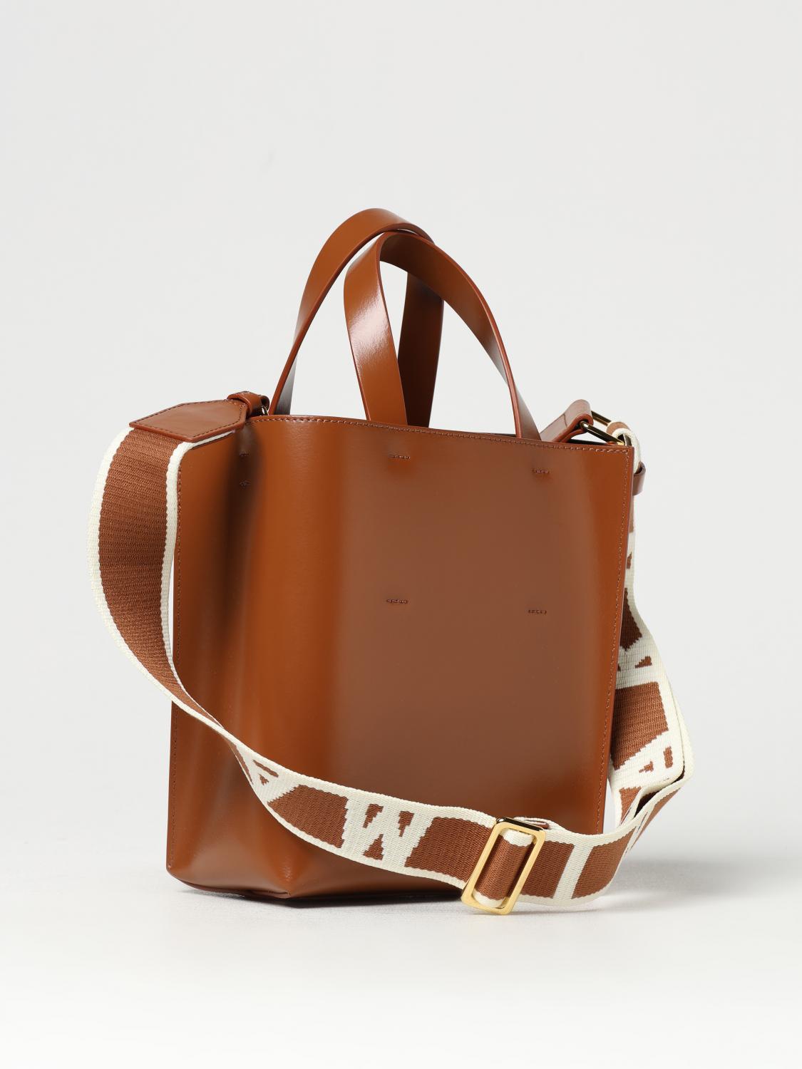 MARNI MINI-TASCHE: Umhängetasche damen Marni, Braun - Img 3