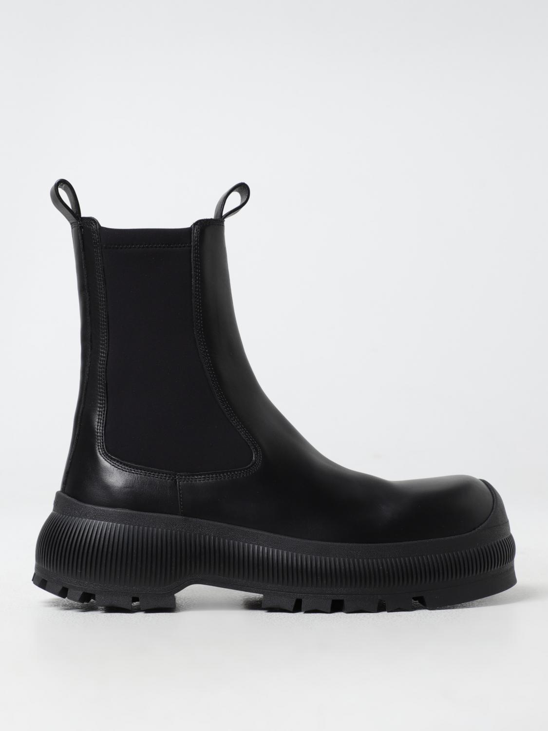 JIL SANDER BOTTINES: Bottines homme Jil Sander, Noir - Img 1