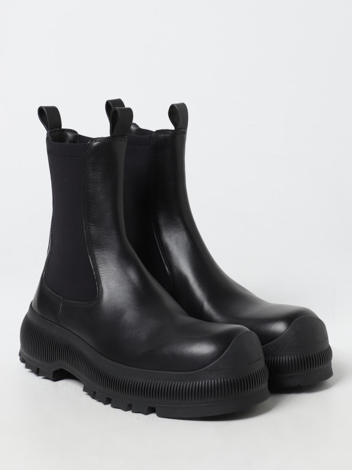 JIL SANDER BOTTINES: Bottines homme Jil Sander, Noir - Img 2