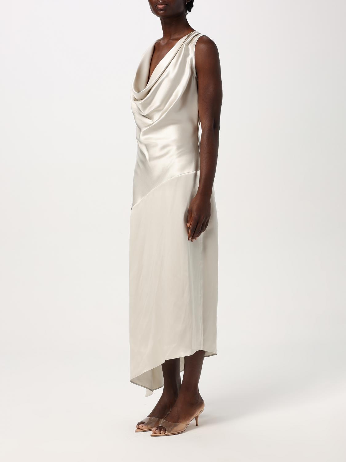 MAGDA BUTRYM DRESS: Dress woman Magda Butrym, Beige - Img 3