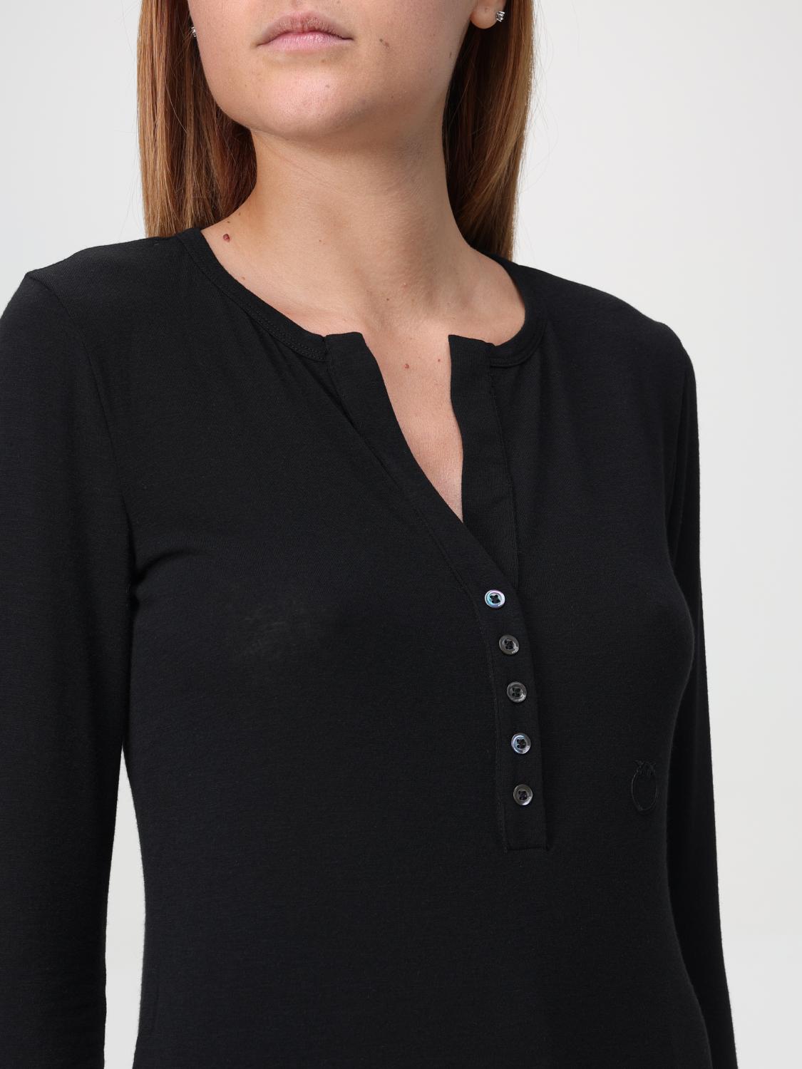 PINKO T-SHIRT: Pullover damen Pinko, Schwarz - Img 3