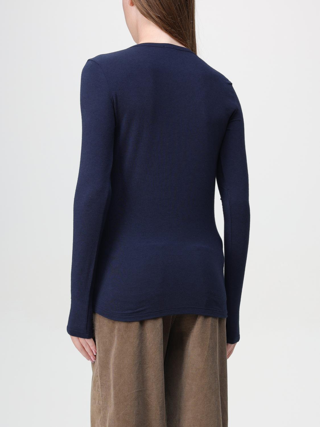 PINKO CAMISETA: Jersey mujer Pinko, Azul Oscuro - Img 2