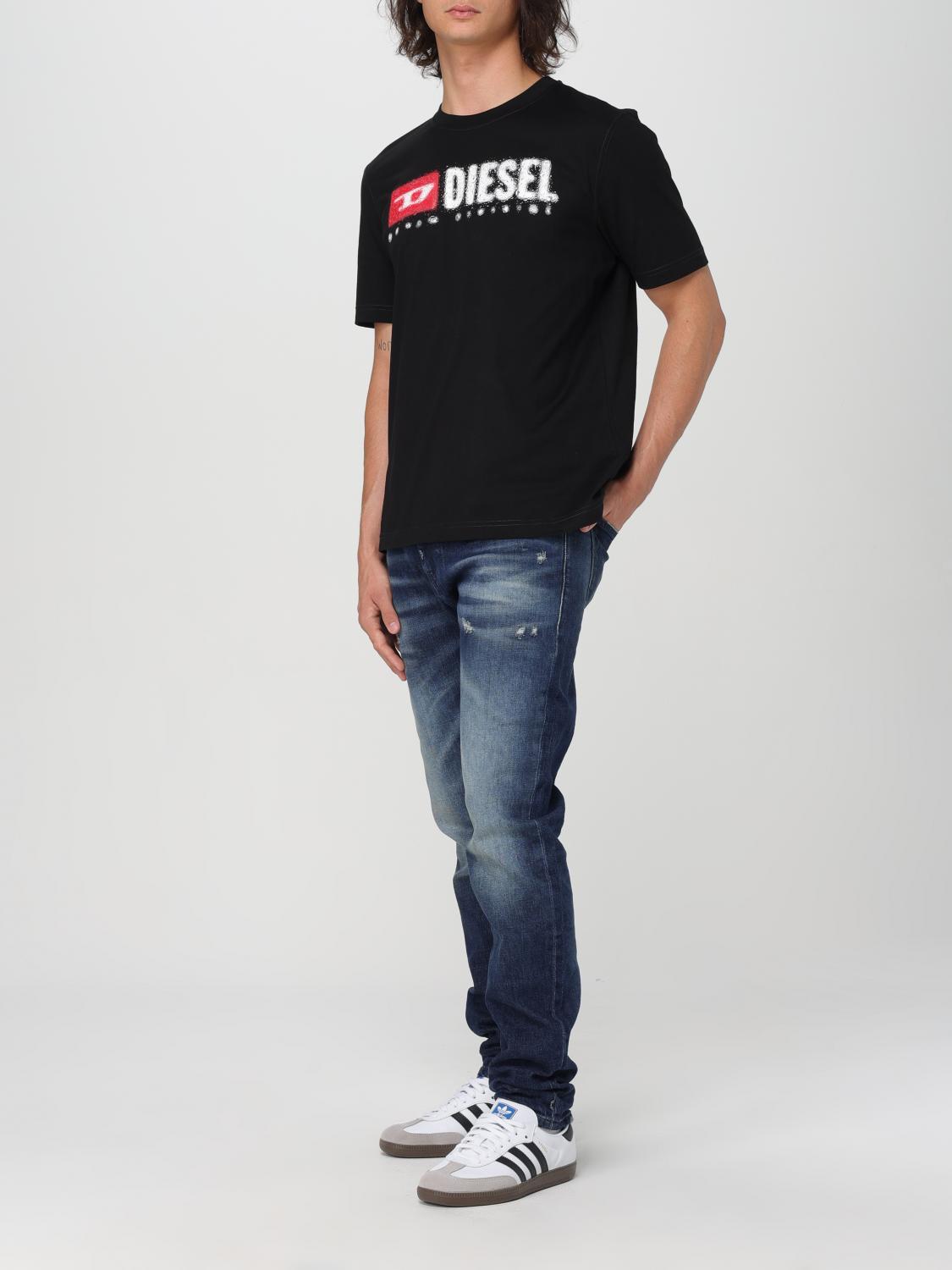 DIESEL Tシャツ: Tシャツ メンズ Diesel, ブラック - Img 2