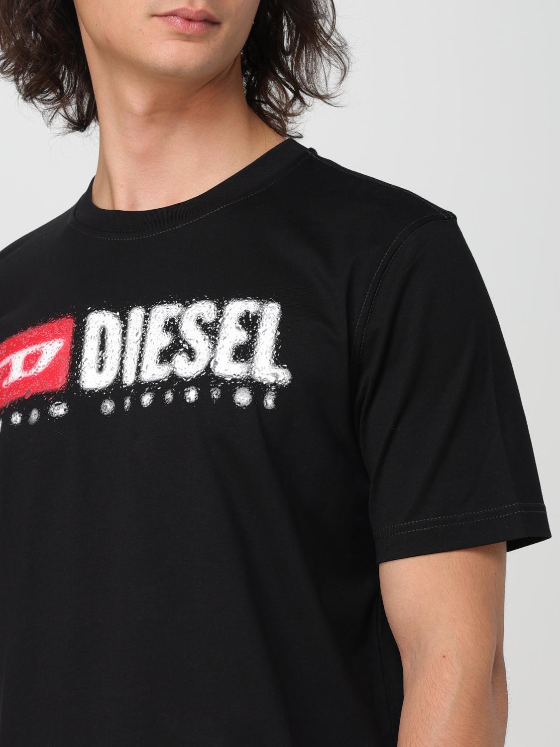 DIESEL Tシャツ: Tシャツ メンズ Diesel, ブラック - Img 4