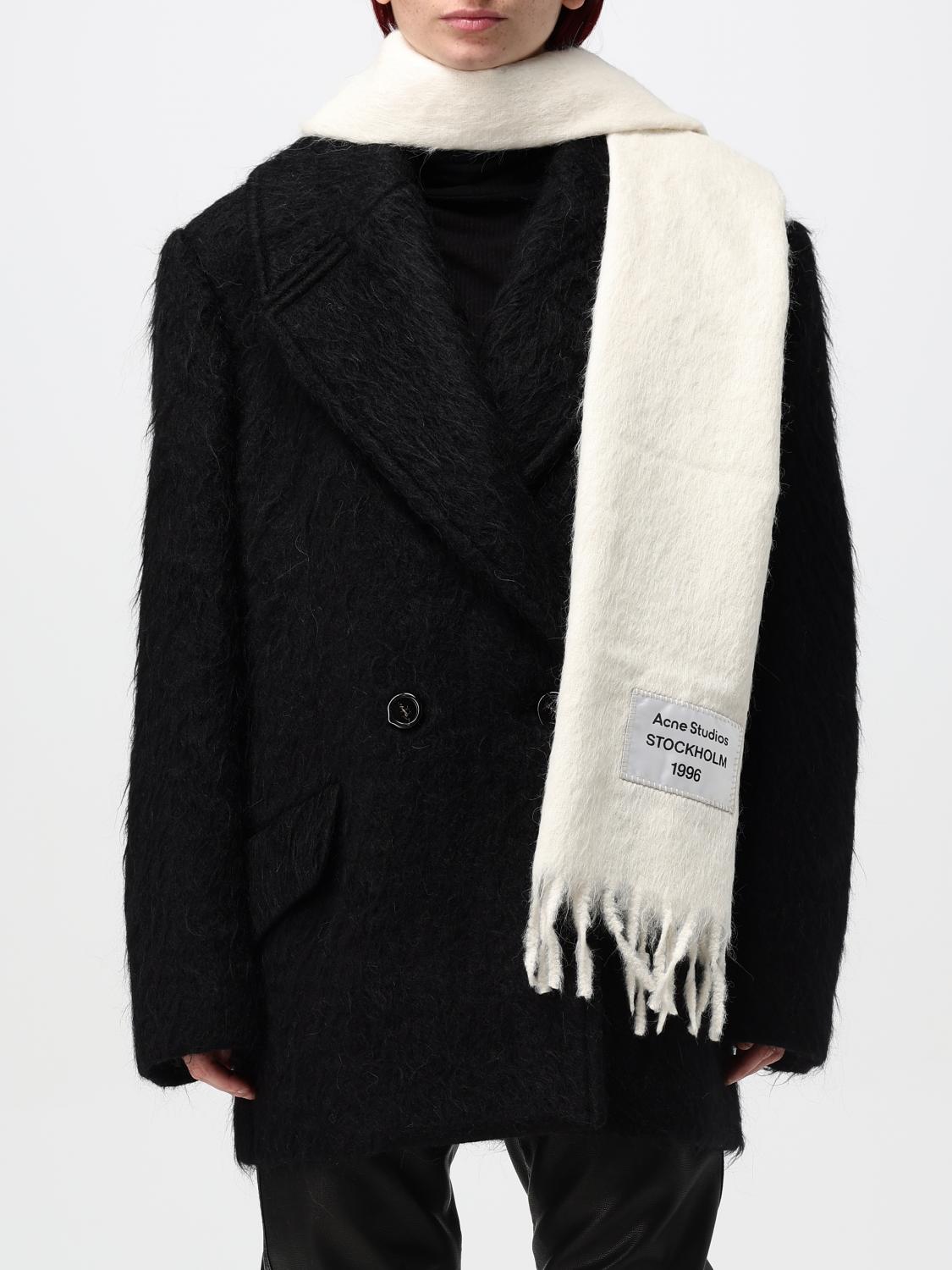 ACNE STUDIOS BUFANDA: Bufanda mujer Acne Studios, Blanco - Img 2
