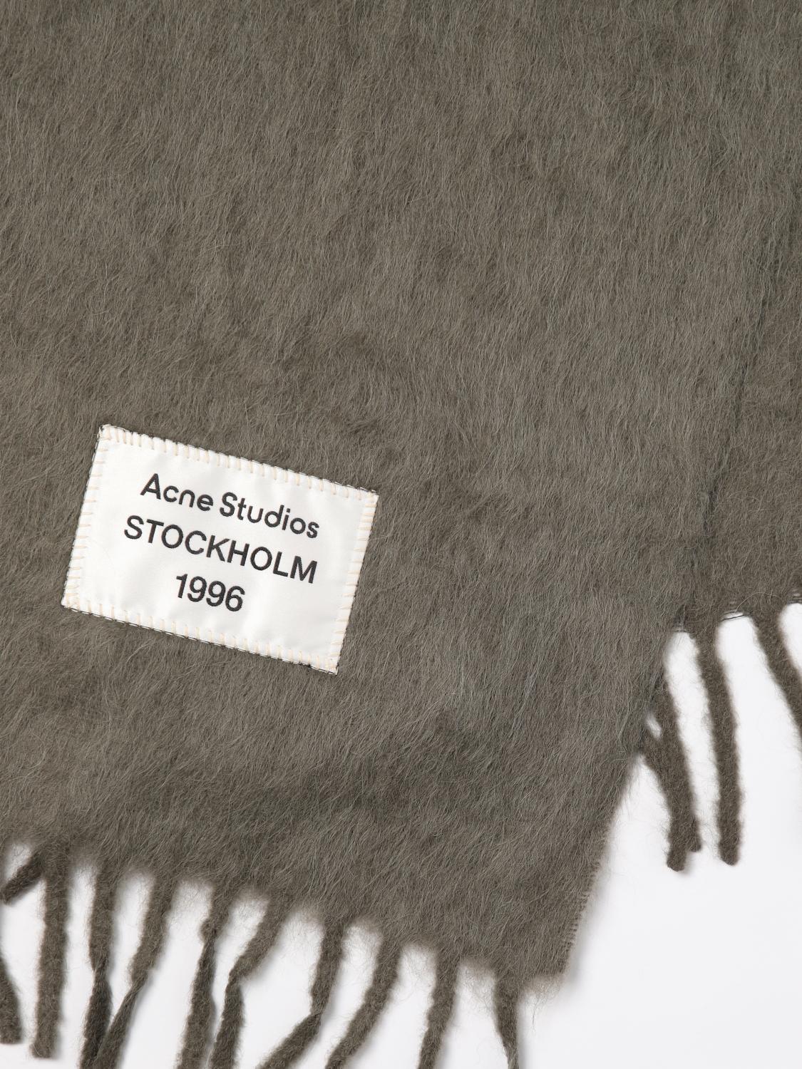 ACNE STUDIOS SCARF: Scarf woman Acne Studios, Grey - Img 3