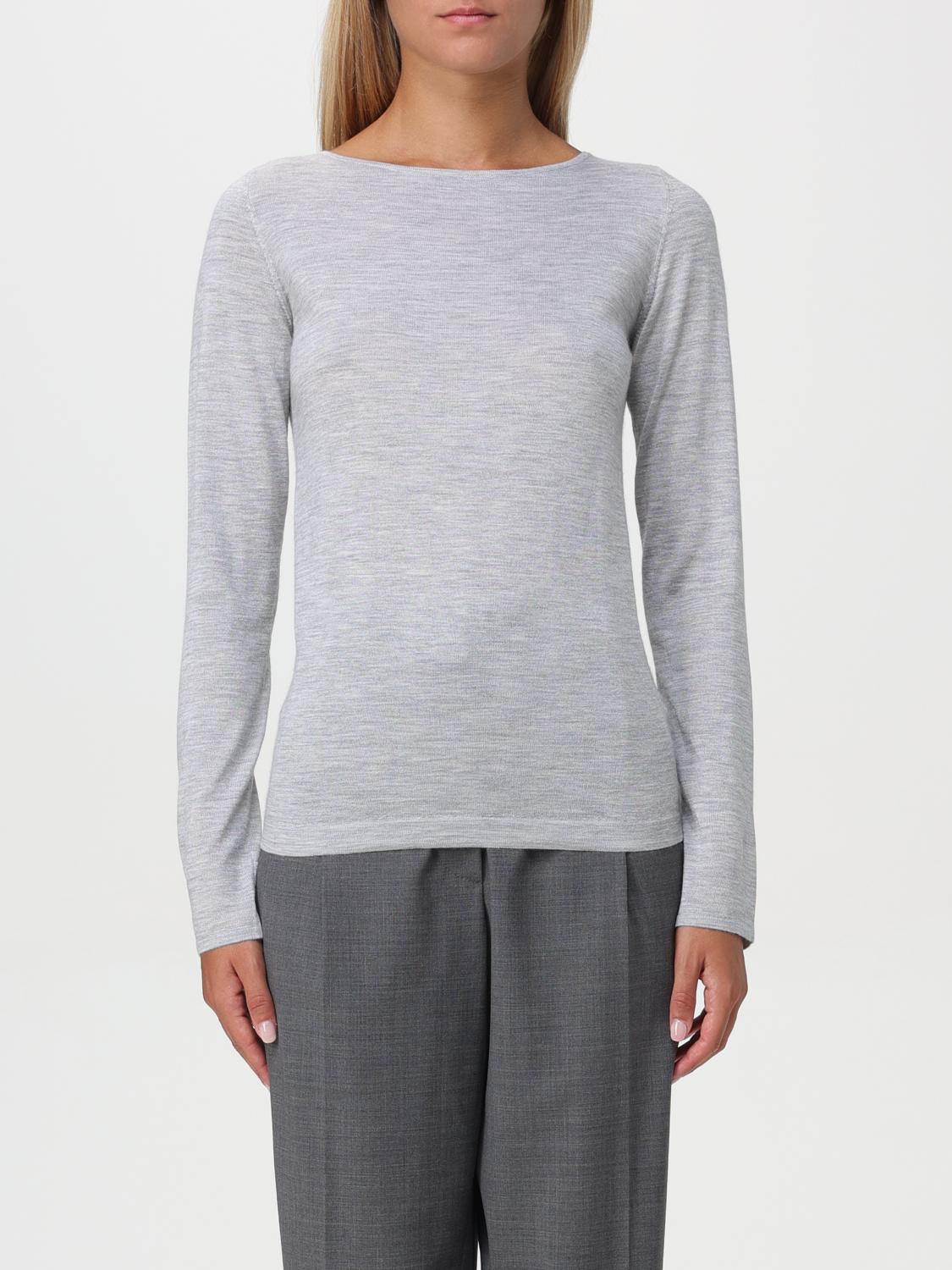 ★ Brunello Cucinelli 長袖カットソー グレー 高級ブランド Brunello Cucinelli Sweatshirt woman - Grey | M13800008 | GIGLIO.COM