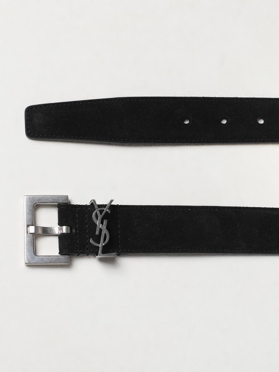 SAINT LAURENT BELT: Belt men Saint Laurent, Black - Img 2