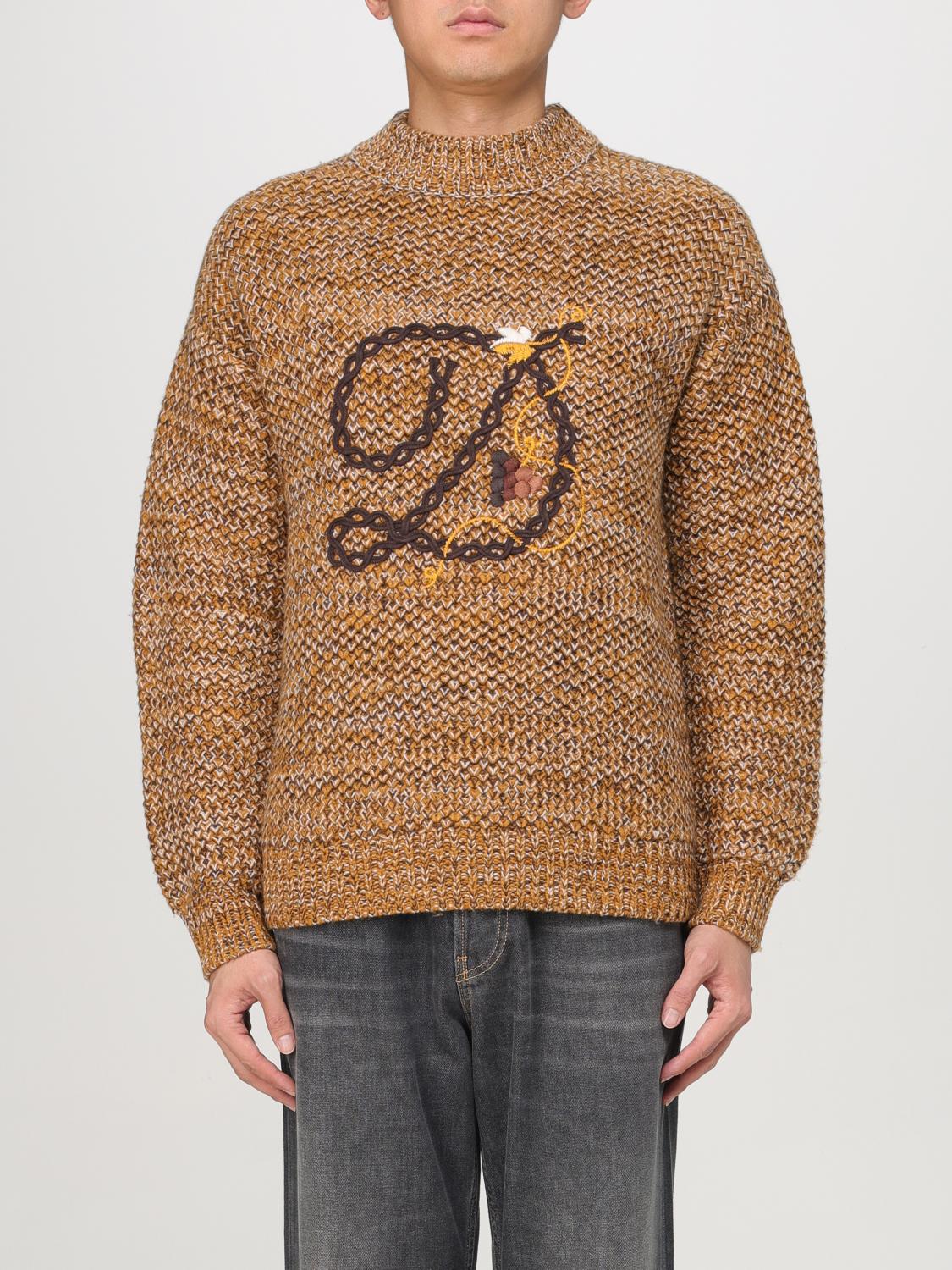 DRÔLE DE MONSIEUR SWEATER: Sweater men Drole De Monsieur, Brown - Img 1