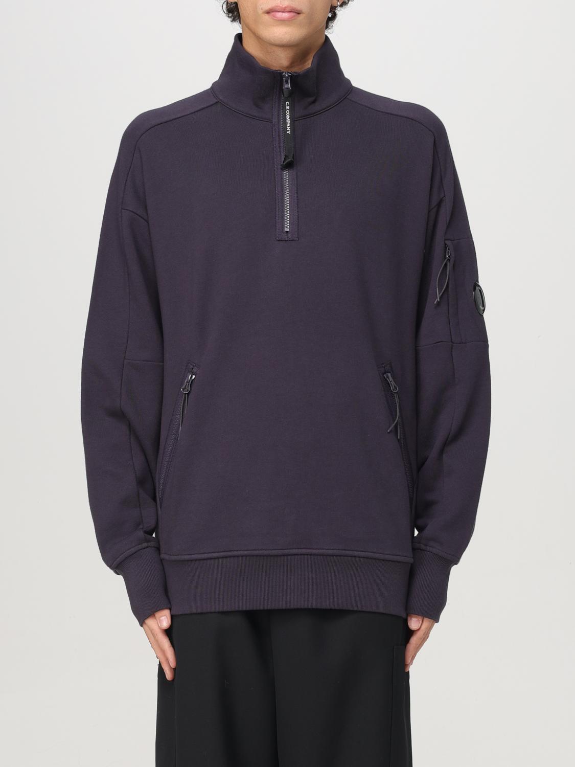 C.P. COMPANY SWEATSHIRT: Pullover herren C.P. Company, Violett - Img 1