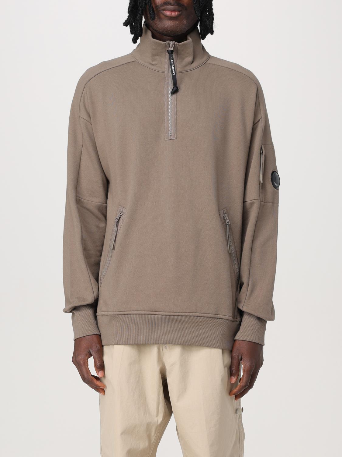 C.P. COMPANY SWEATSHIRT: Sweater men C.P. Company, Beige - Img 1