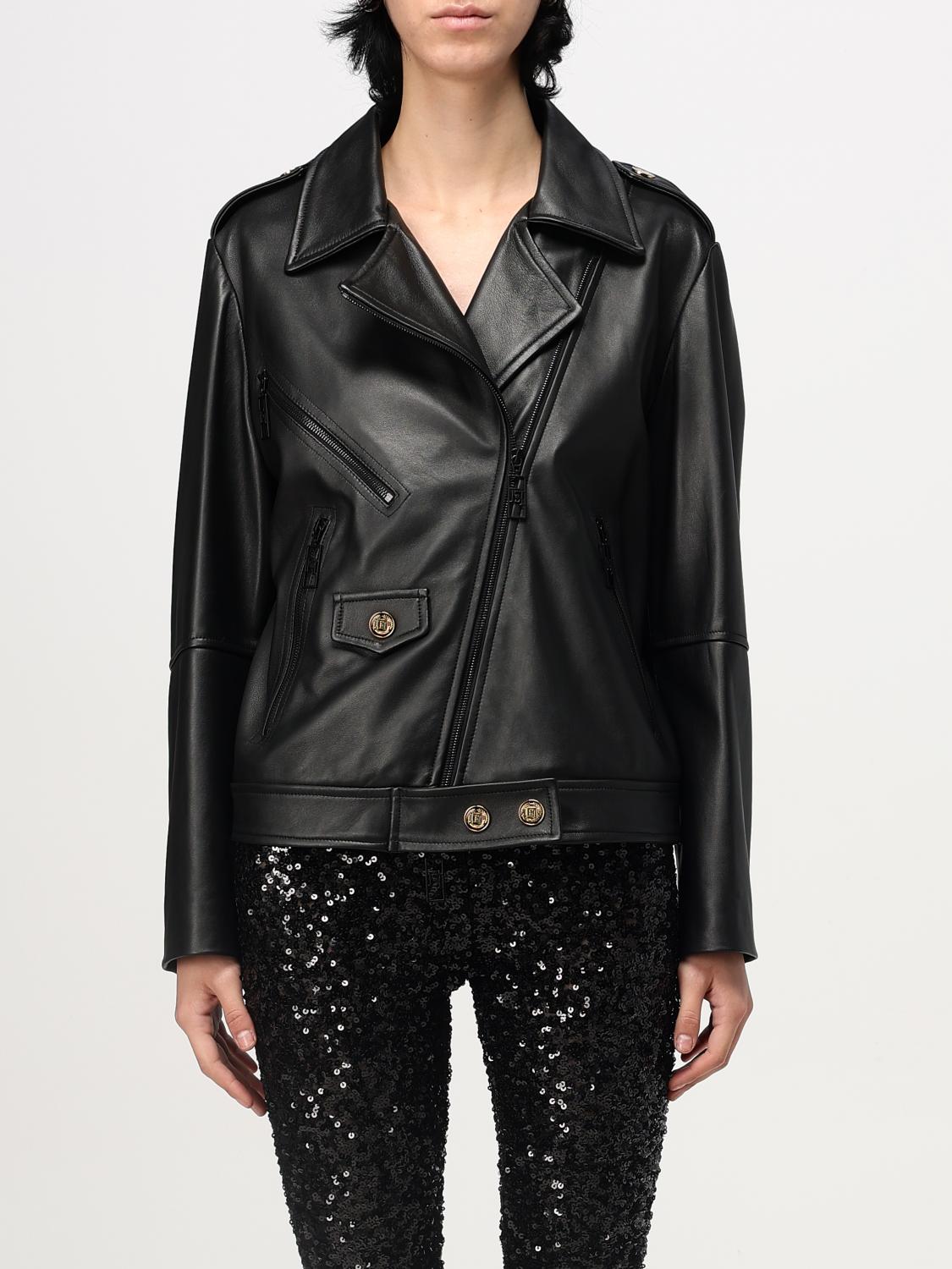 ELISABETTA FRANCHI JACKET: Jacket woman Elisabetta Franchi, Black - Img 1