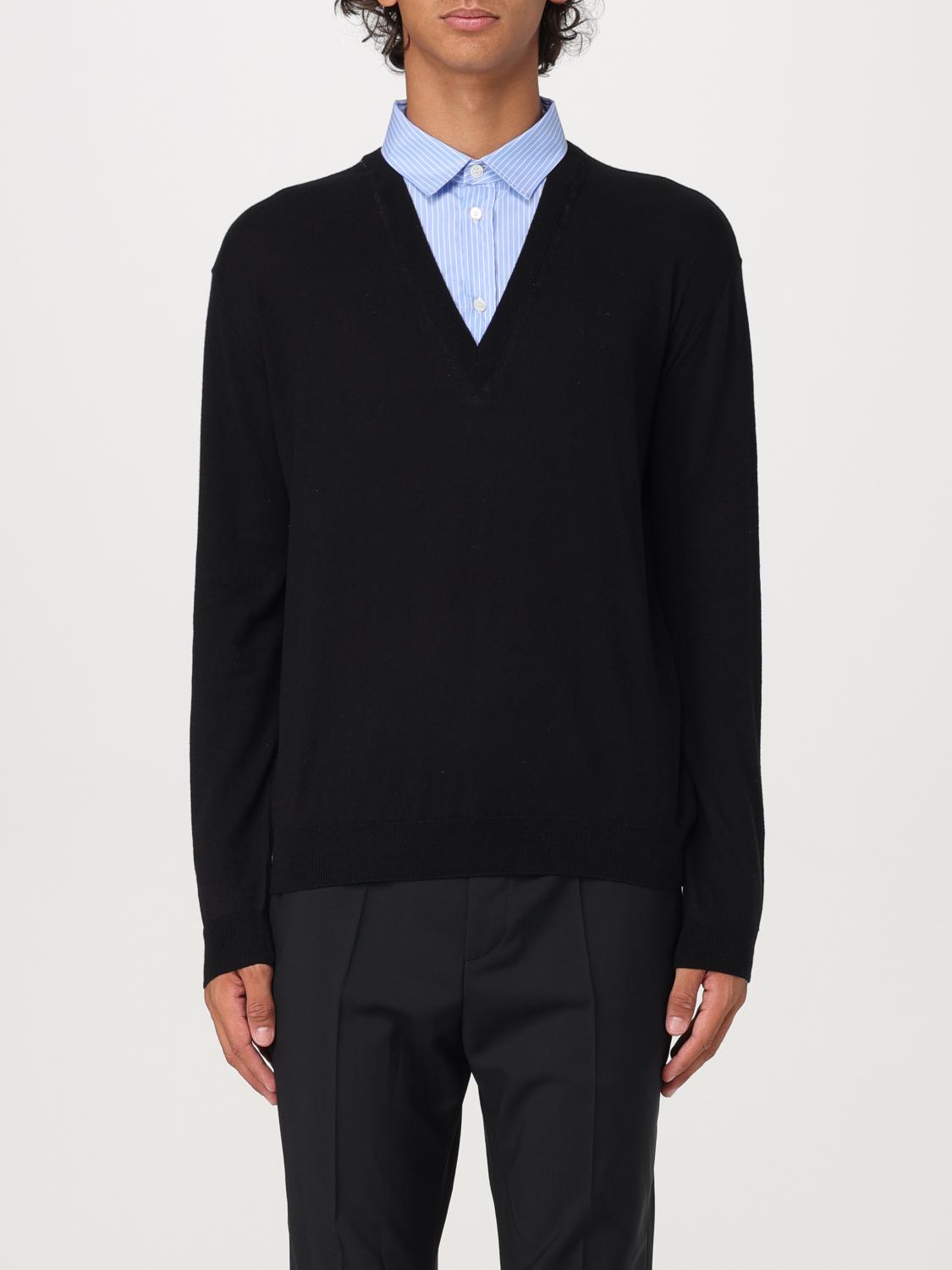 MOSCHINO COUTURE SWEATER: Sweater men Moschino Couture, Black - Img 1