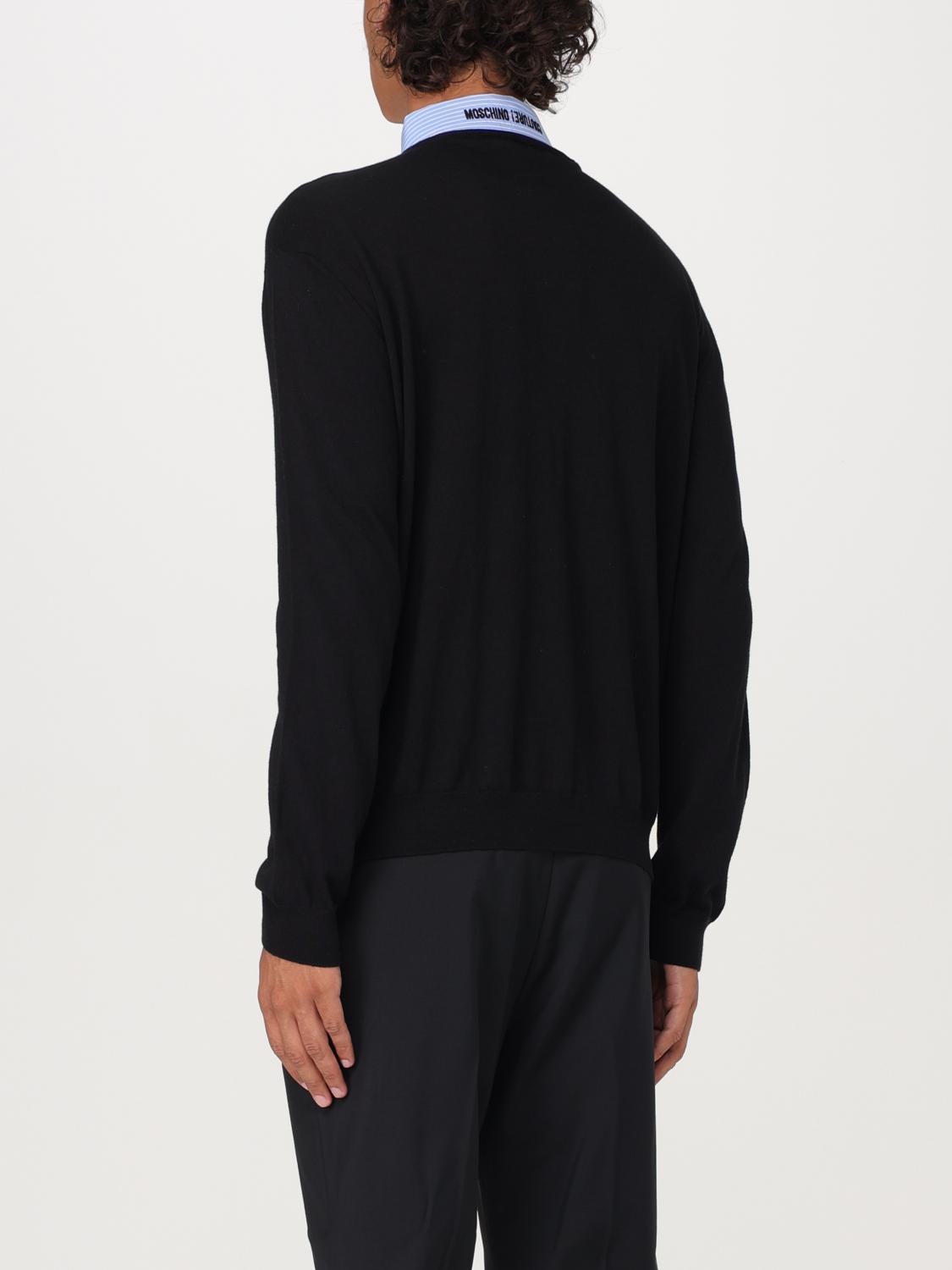 MOSCHINO COUTURE SWEATER: Sweater men Moschino Couture, Black - Img 3