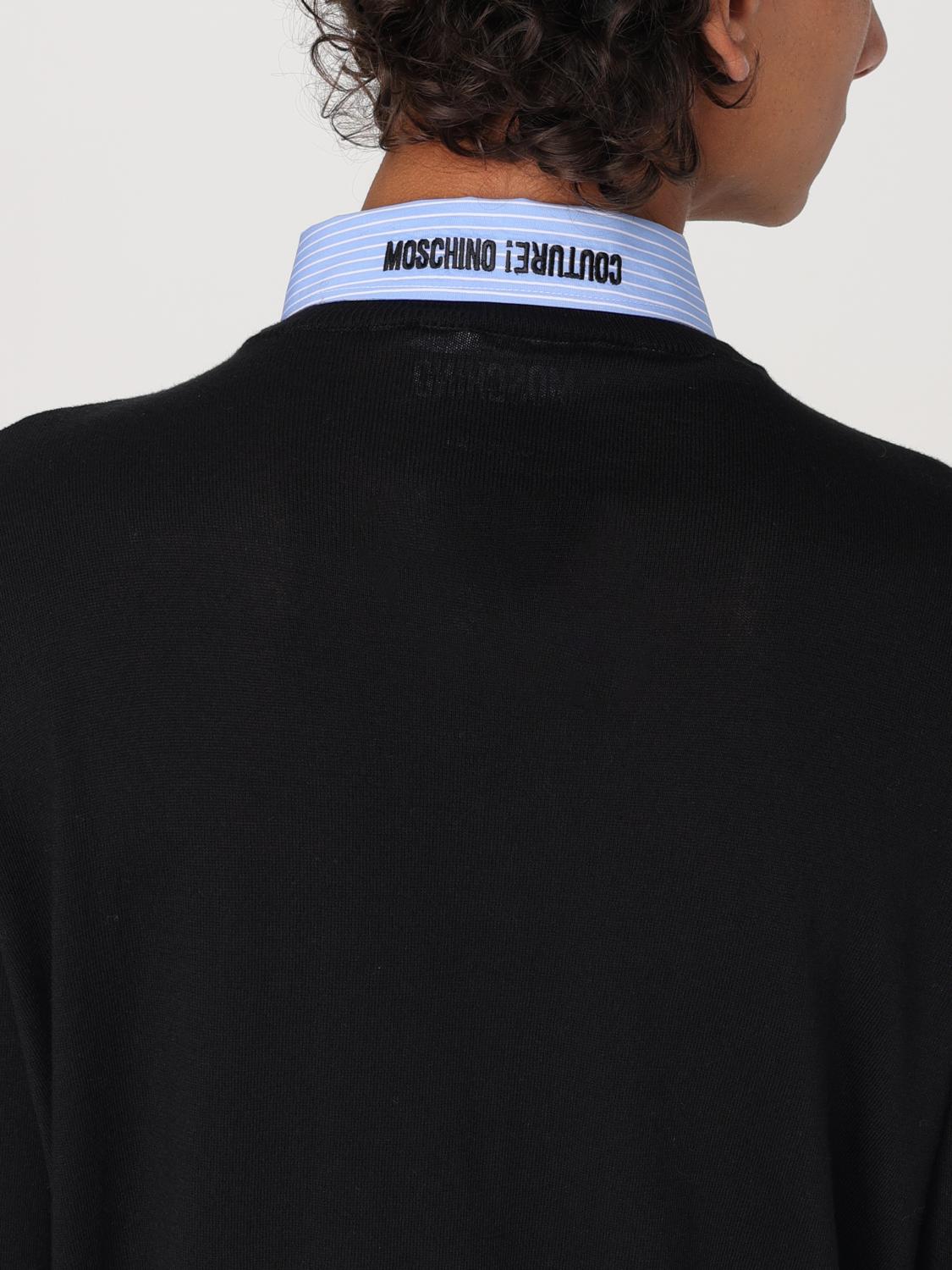 MOSCHINO COUTURE SWEATER: Sweater men Moschino Couture, Black - Img 5