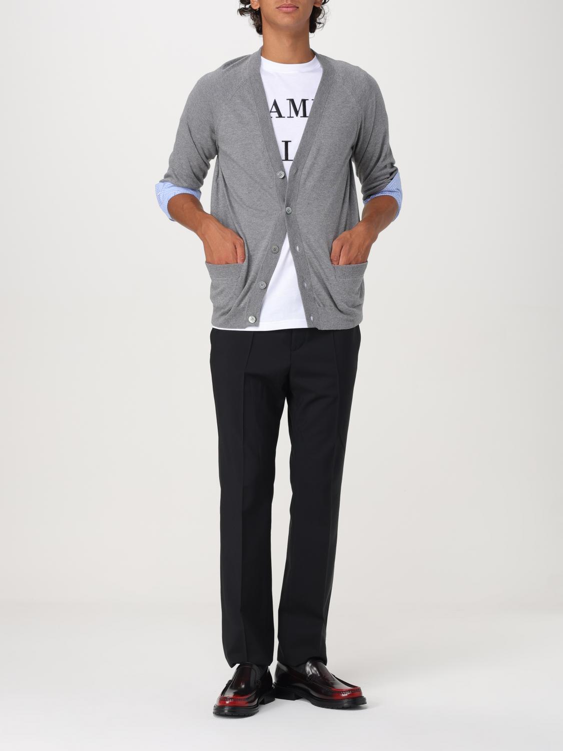 MOSCHINO COUTURE STRICKJACKE: Pullover herren Moschino Couture, Grau - Img 2