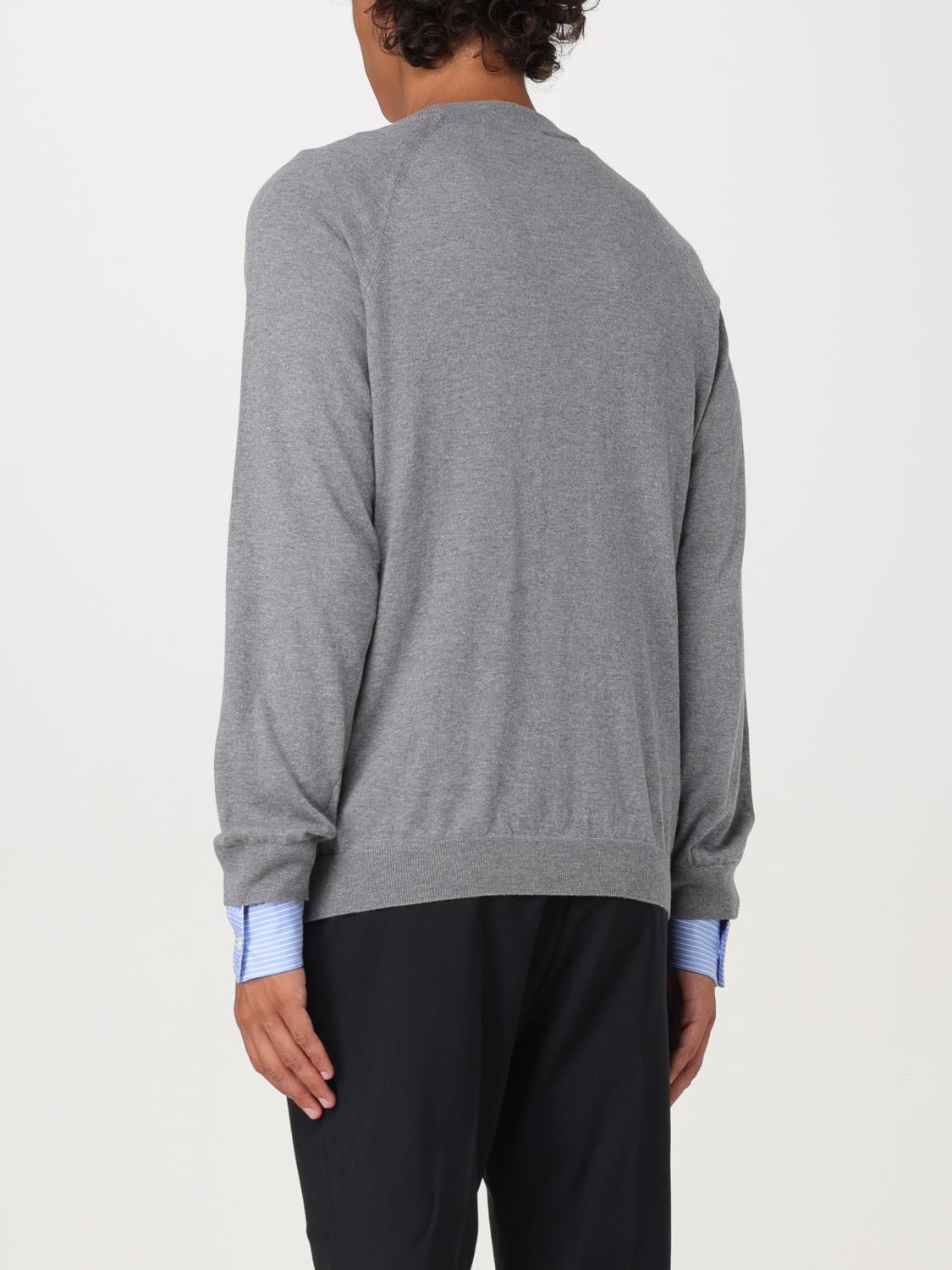 MOSCHINO COUTURE STRICKJACKE: Pullover herren Moschino Couture, Grau - Img 3
