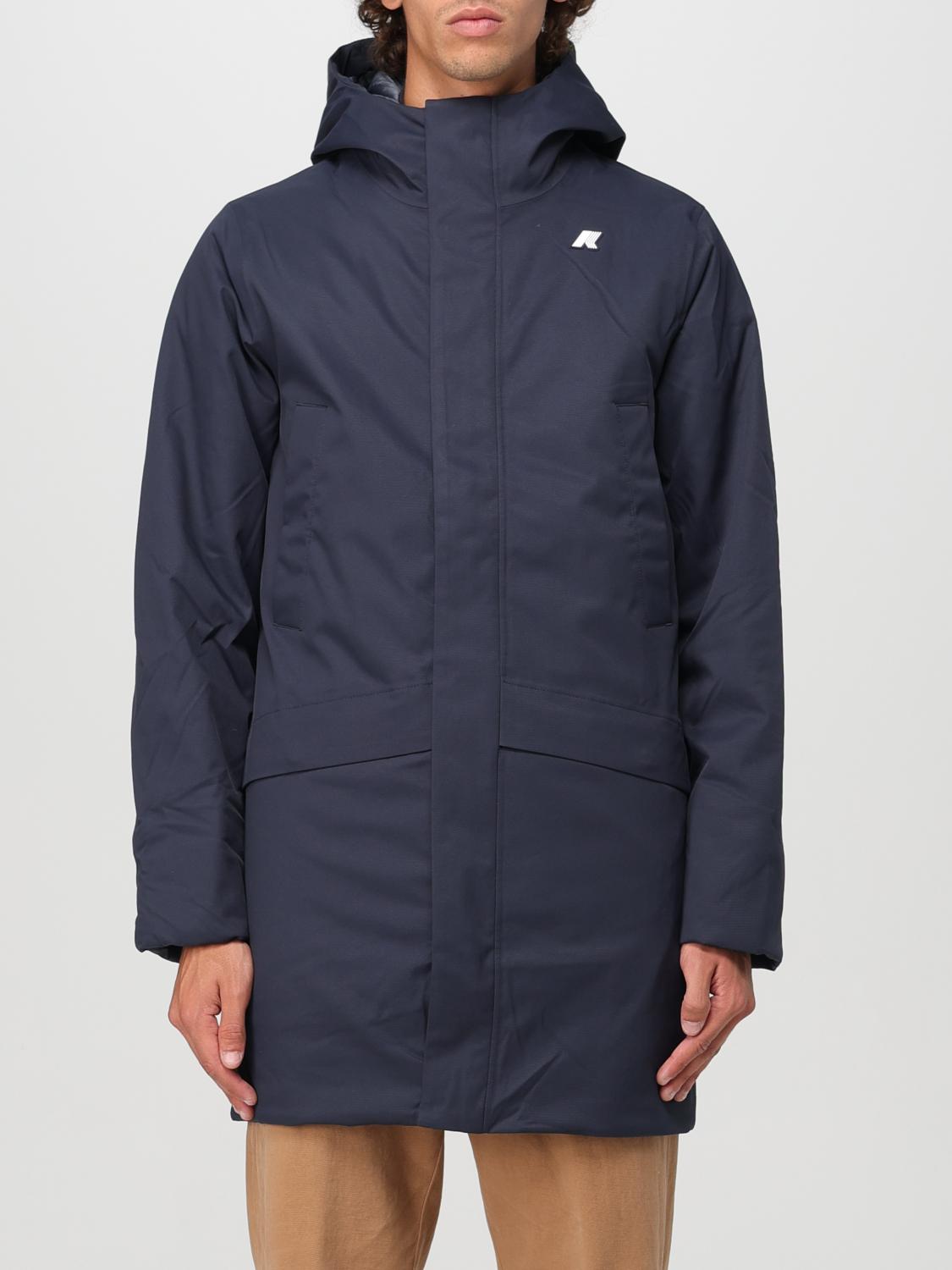 K-WAY JACKET: Jacket men K-way, Blue - Img 1