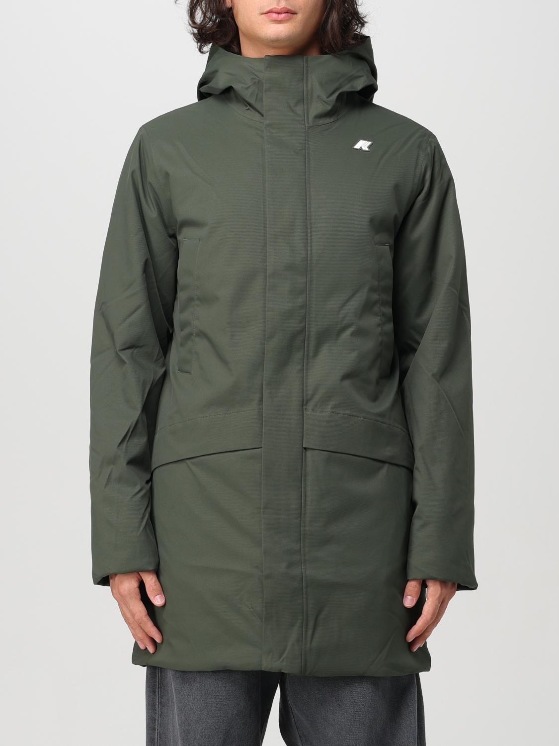 K-WAY GIACCA: Giacca Jarno Twill Marmotta K-way, Verde - Img 1
