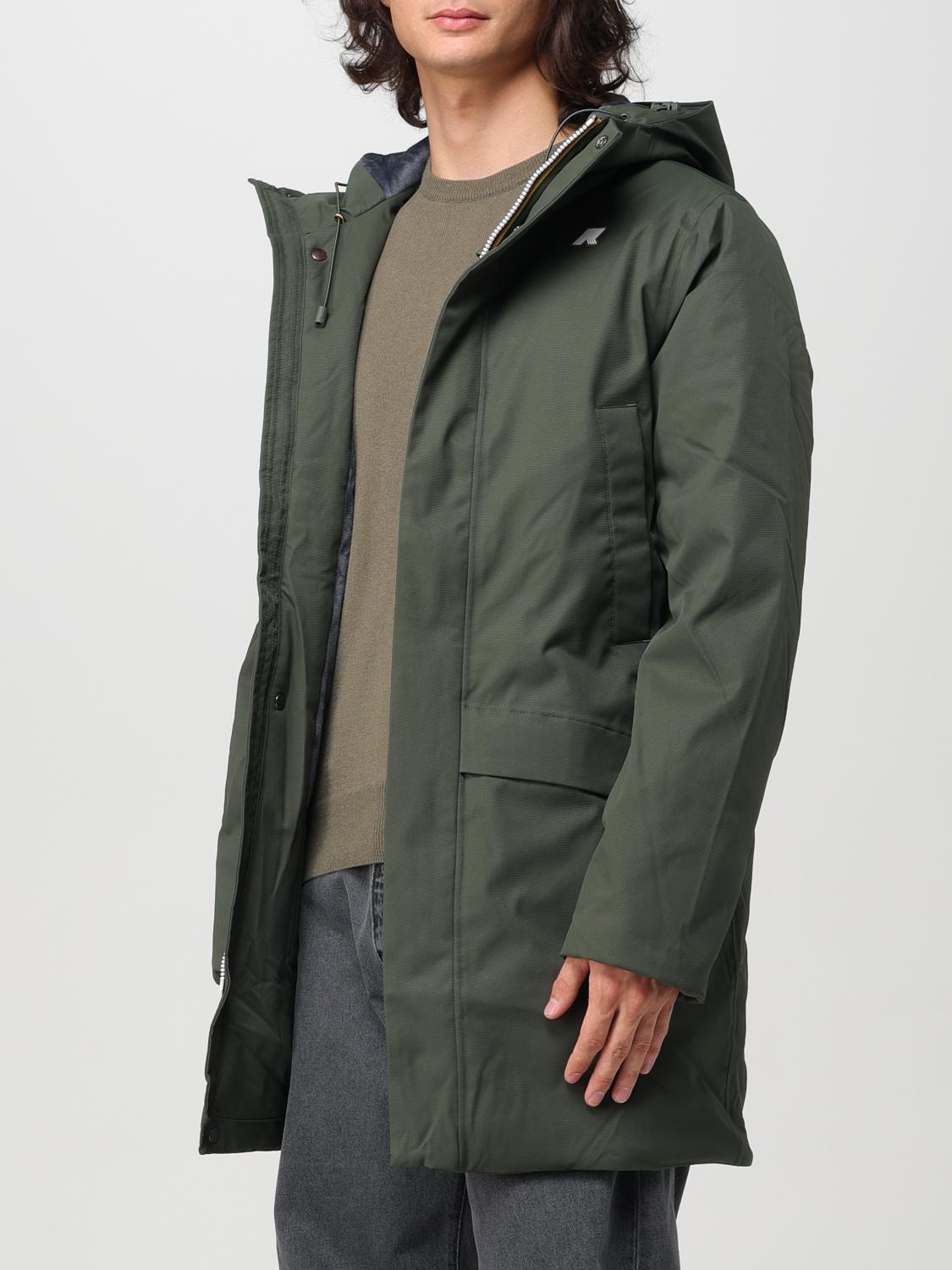 K-WAY GIACCA: Giacca Jarno Twill Marmotta K-way, Verde - Img 3