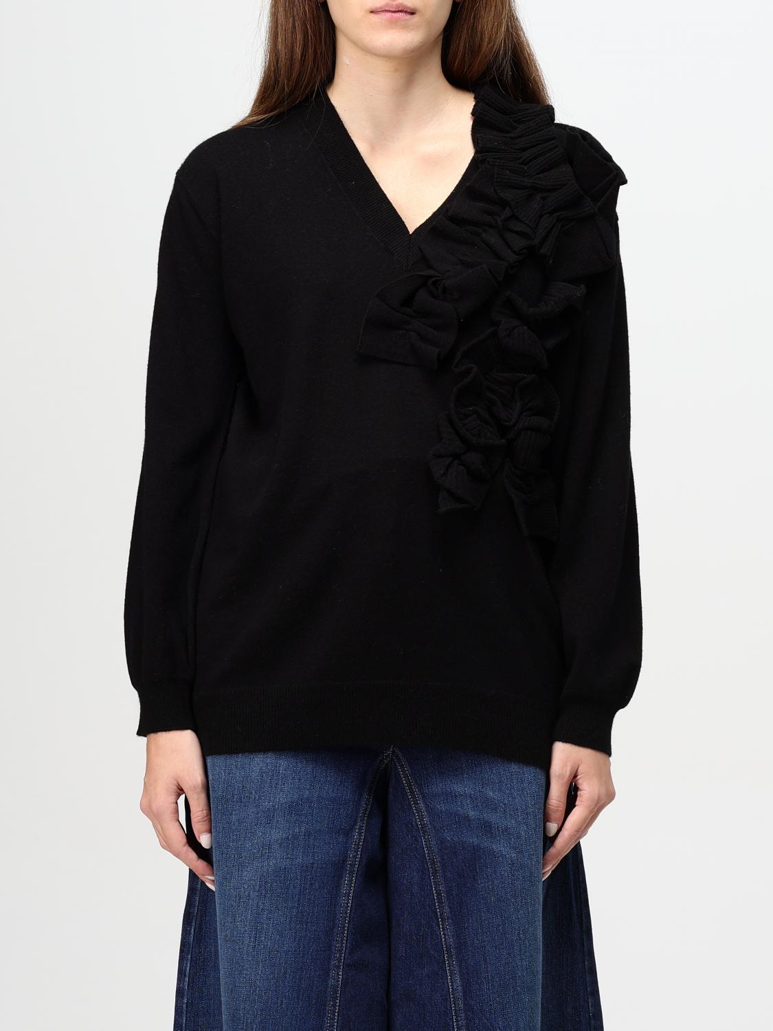 TWINSET SWEATER: Sweater woman Twinset, Black - Img 1