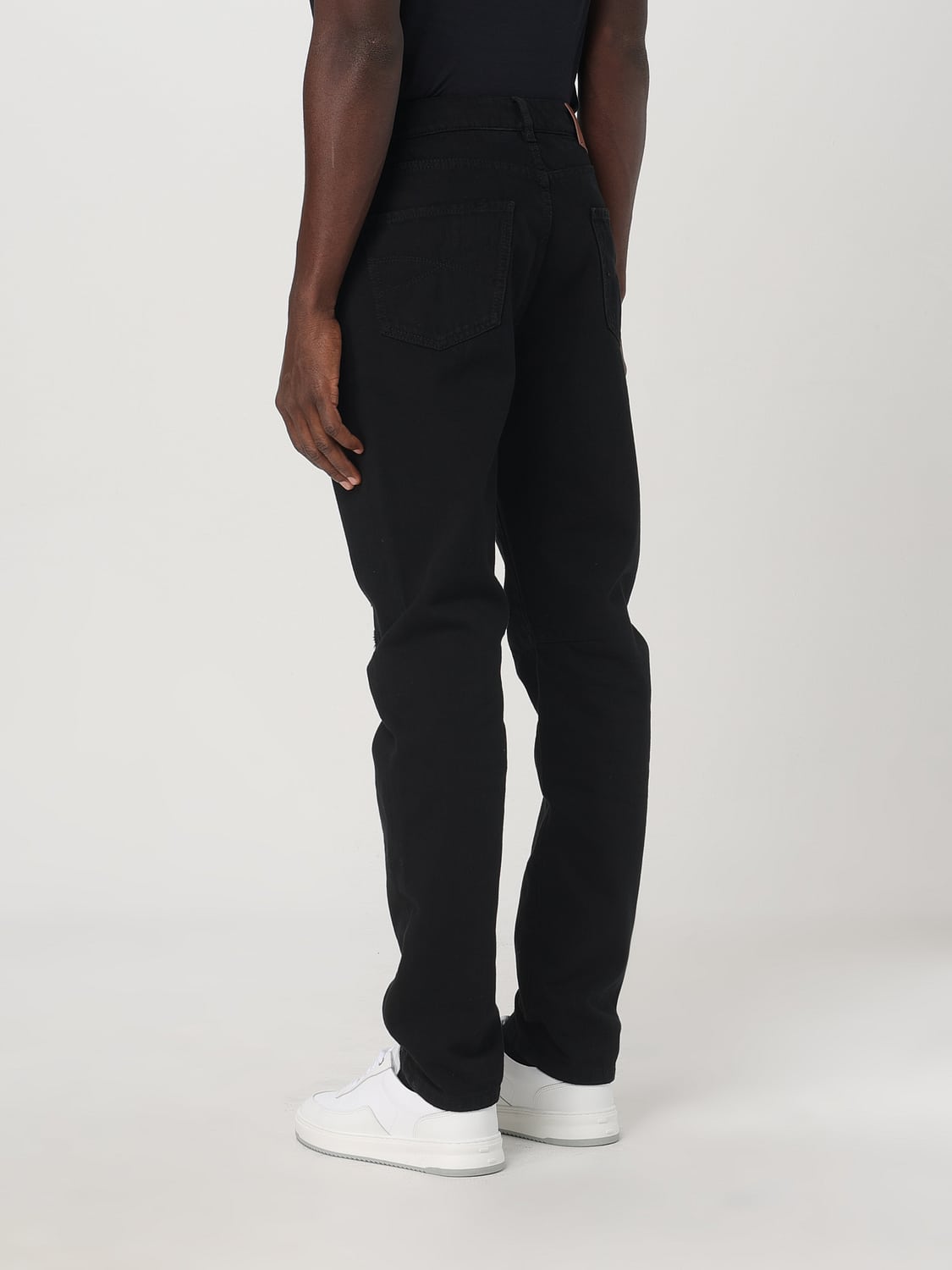 BRUNELLO CUCINELLI JEANS: Jeans herren Brunello Cucinelli, Schwarz 1 - Img 3