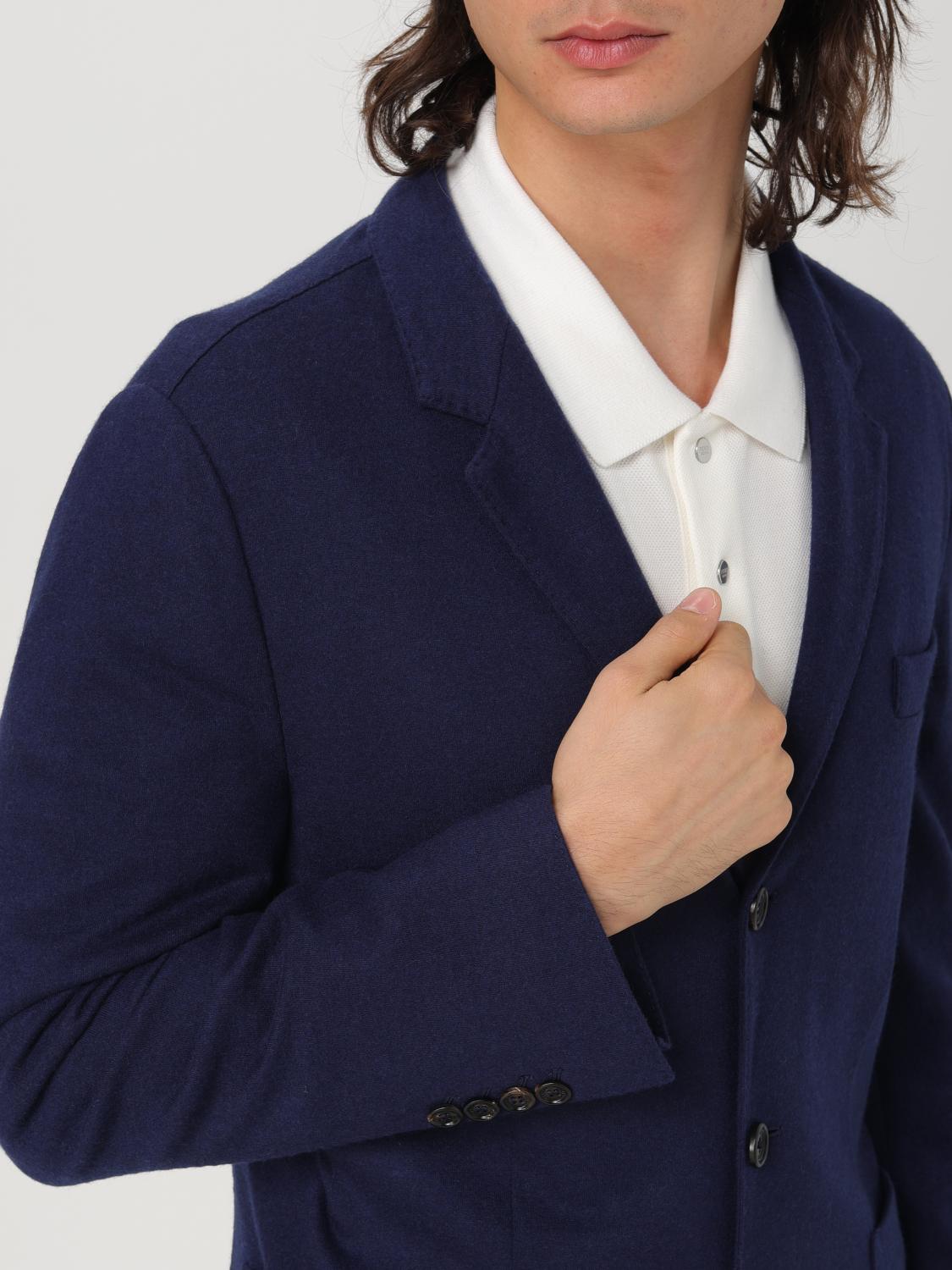 BRUNELLO CUCINELLI JACKET: Jacket men Brunello Cucinelli, Blue - Img 5