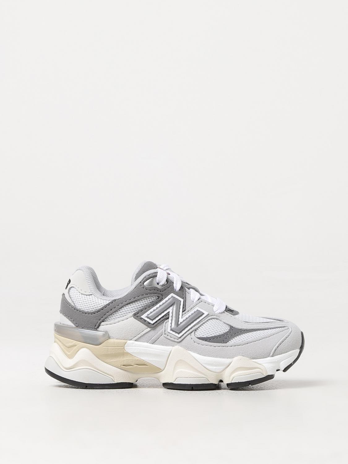 NEW BALANCE SNEAKERS: 9060 Sneakers New Balance aus synthetischem Wildleder und Mesh, Grau - Img 1