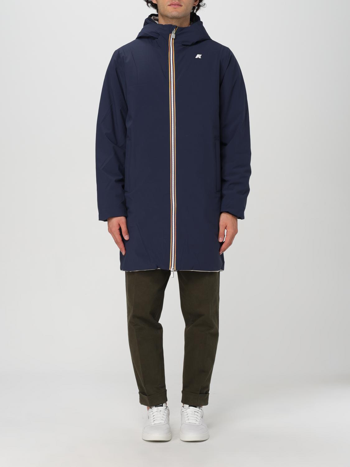 K-WAY JACKET: Jacket men K-way, Blue - Img 1