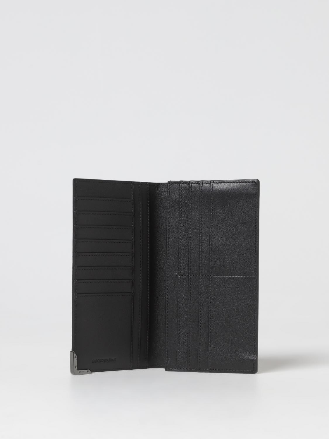 EMPORIO ARMANI WALLET: Wallet men Emporio Armani, Black - Img 2